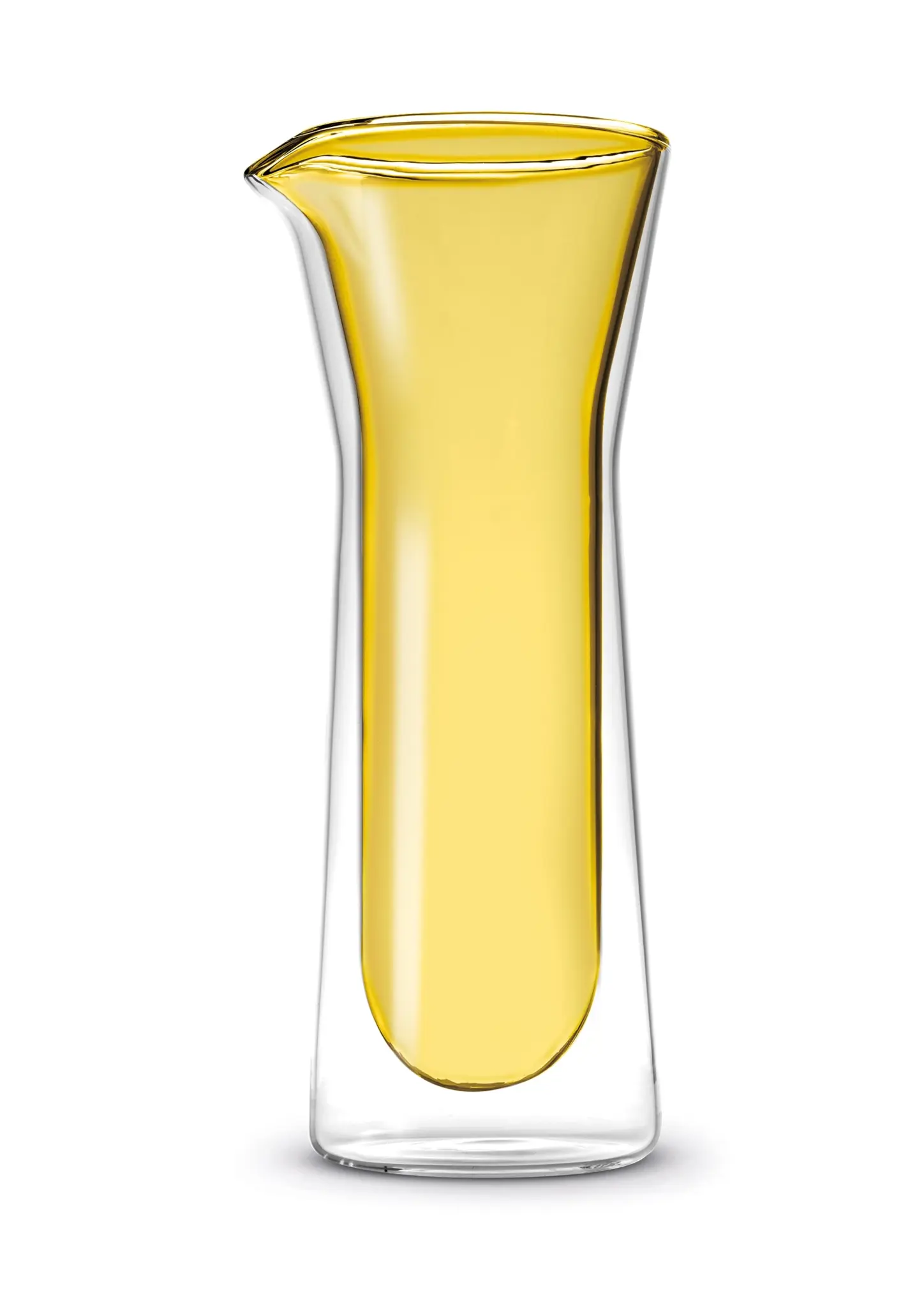 Picture of Easy Life - Glass Carafe double-w. yellow 800 ml