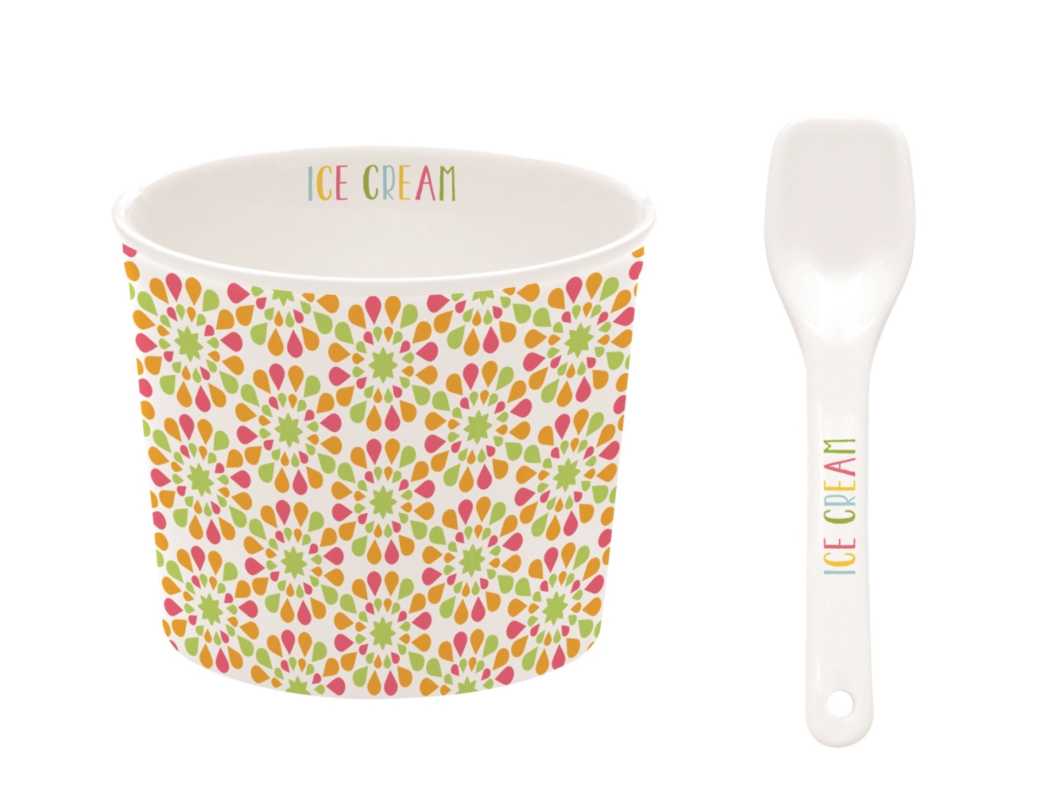 Bild von Easy Life - Ice Cream Eisbecher "Blüten" D8.5 cm