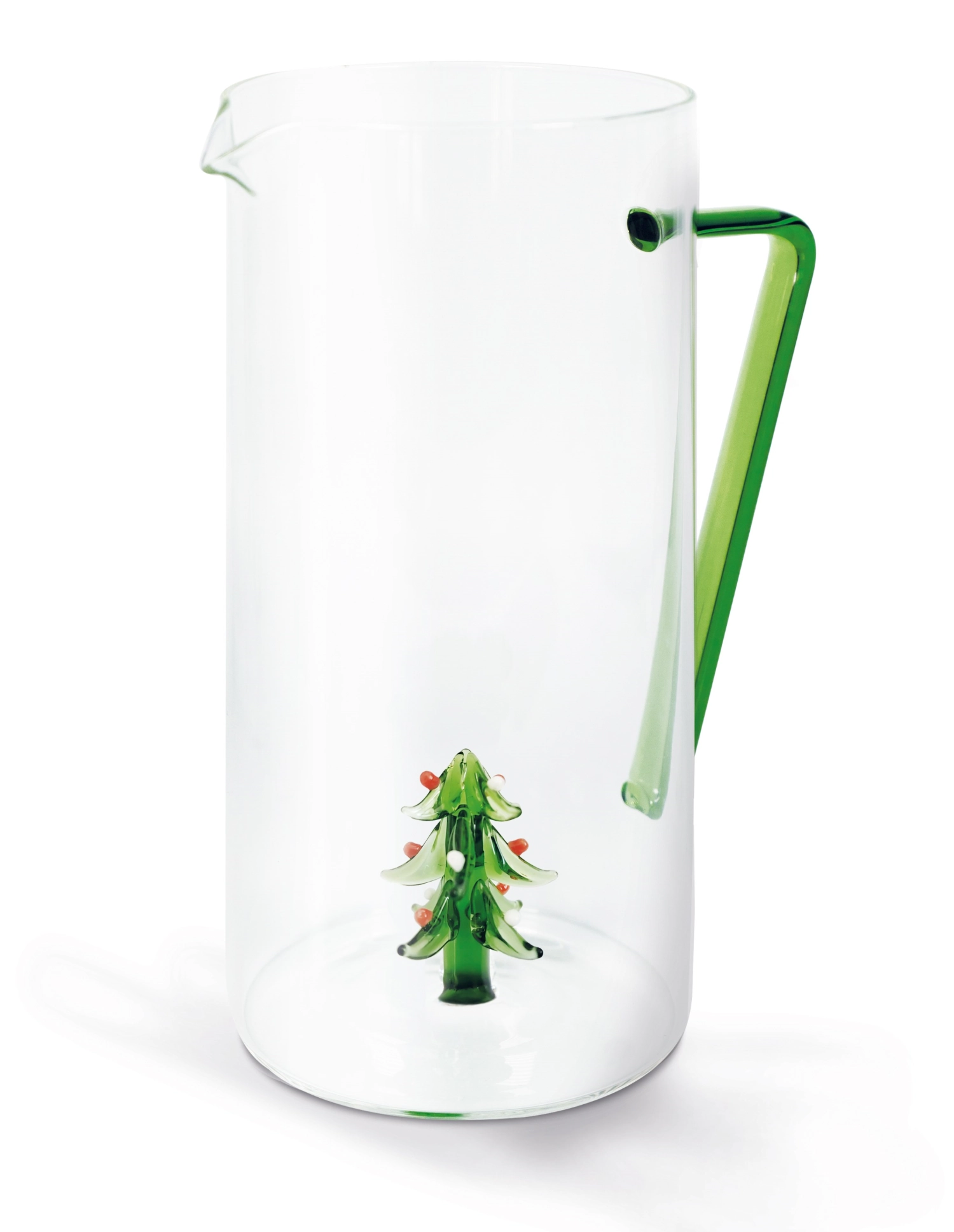 Picture of Easy Life - Carafe made of borosilicate glass 1.2 l with Christmas tree