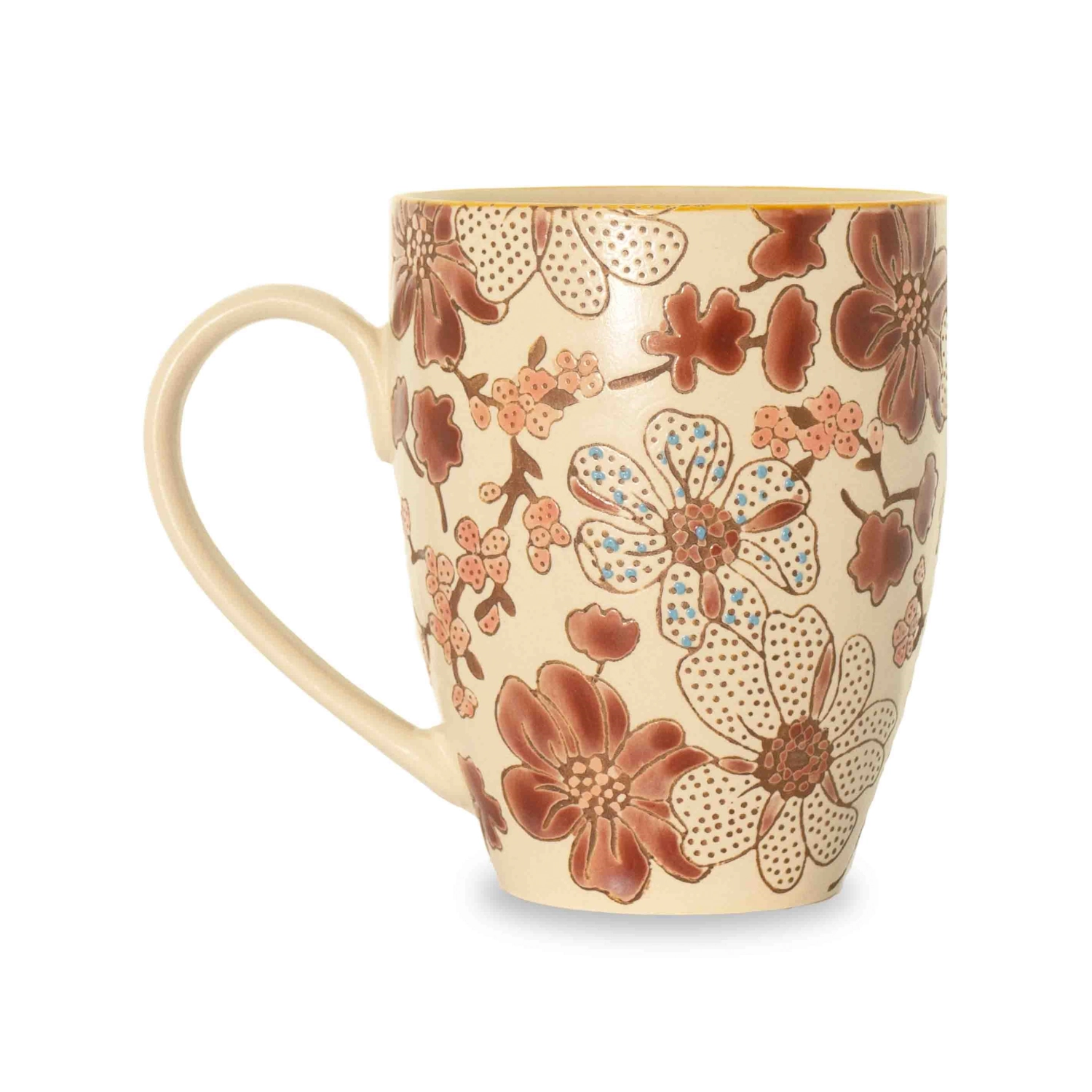 Picture of Easy Life - Ceramic Mug D 9 cm H 11 cm 360 ml in GB Red