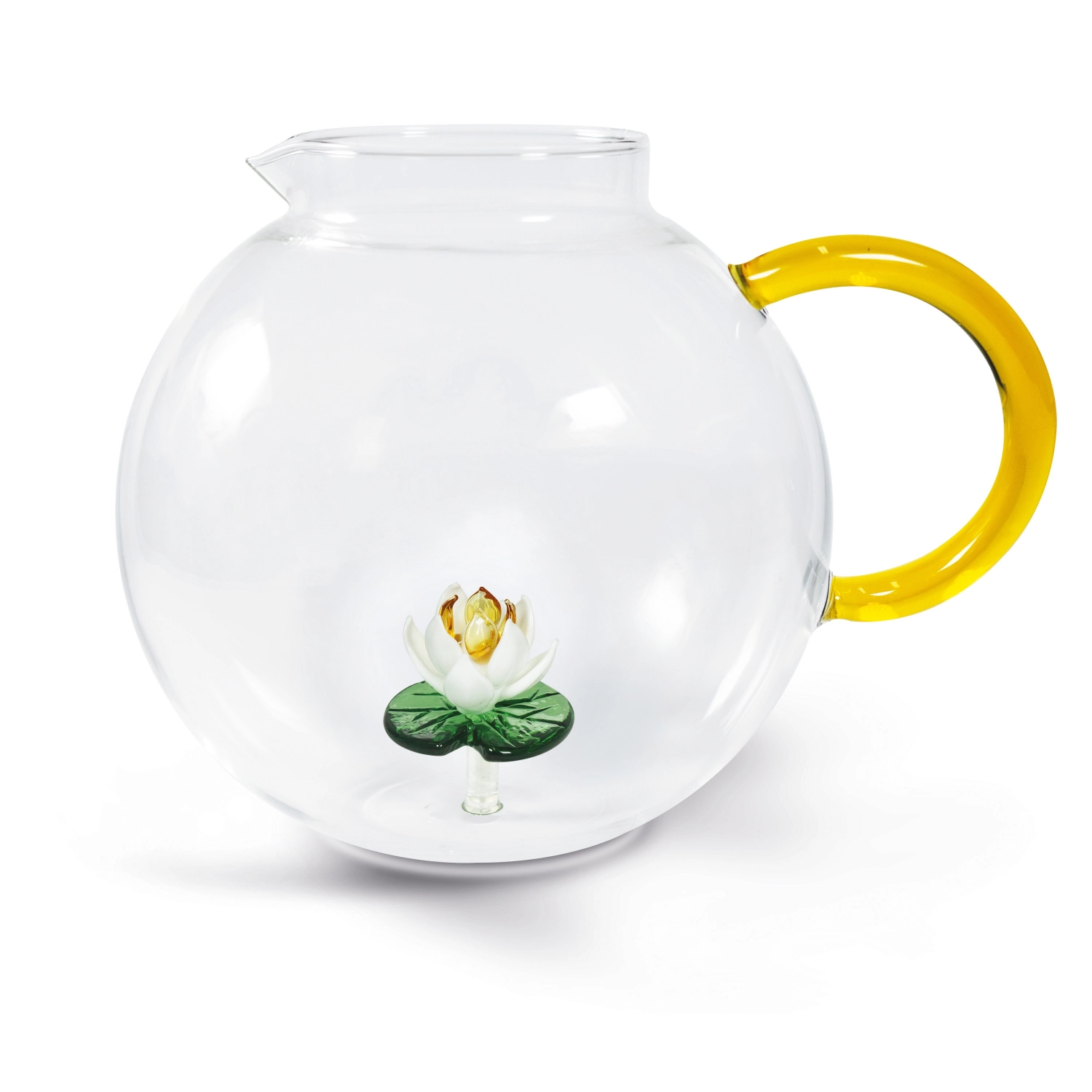Picture of Easy Life - Jug from Borosilicate Glass 1.7 L with Water Lily
