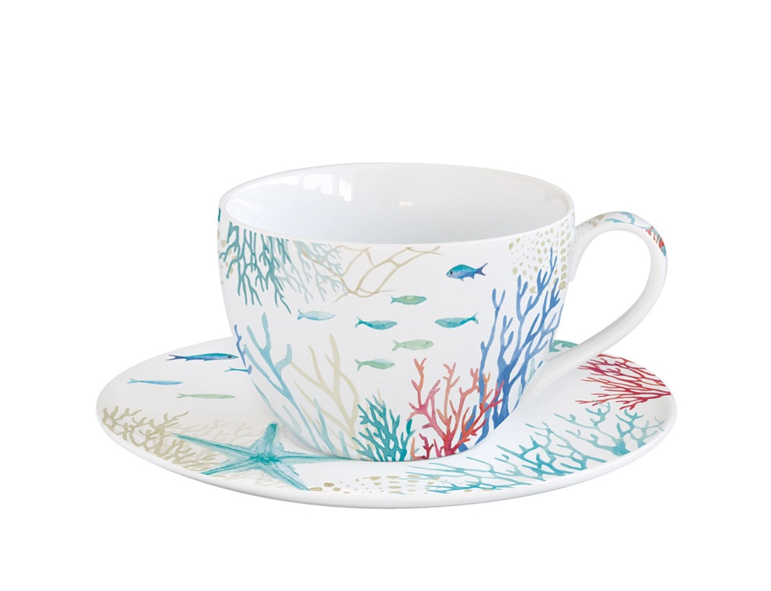 Bild von Easy Life - Under the Sea Tasse m. Untertasse in 280 ml