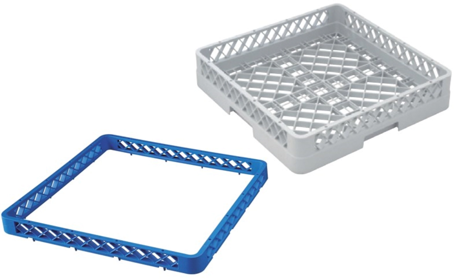 Image de Gastronorm - Panier à vaisselle universel 50 x 50 cm 2 supports H 17.2 cm