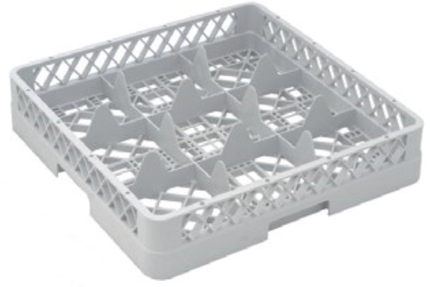 Picture of Gastronorm - Glass Washing Basket Base Basket 9 Compartments max Glass H 8.8 cm D 15.4 cm