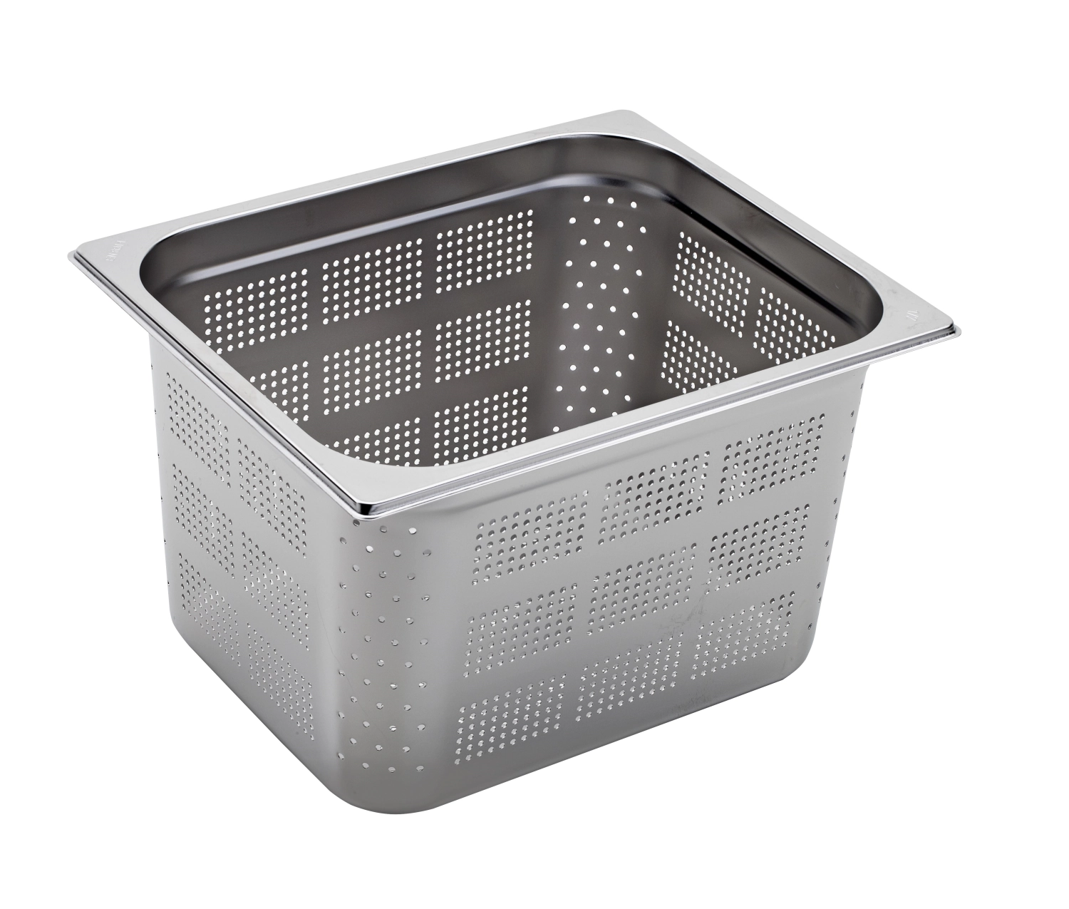 Bild von Gastronorm - GN Behälter 1/2 Edelstahl gelocht H 20 cm