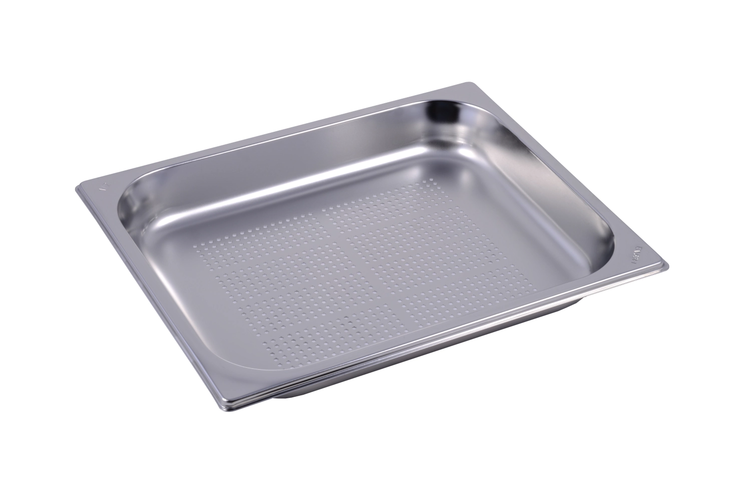 Immagine di Gastronorm - Contenitore GN 1/2 acciaio inox forato H 4 cm
