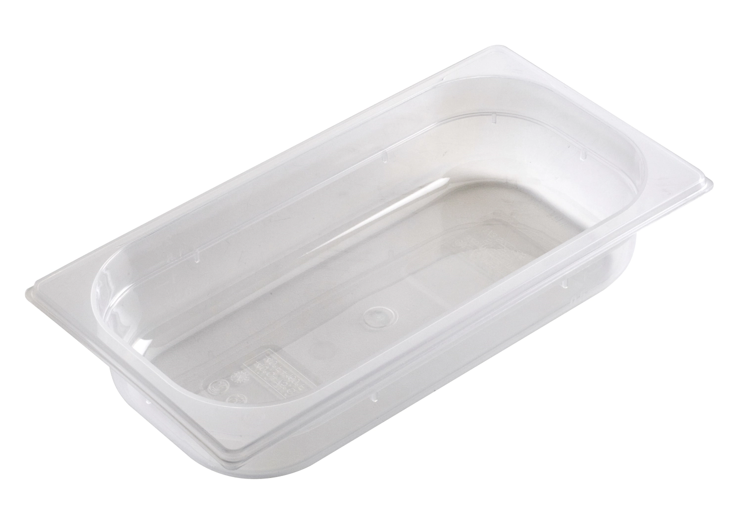 Bild von Gastronorm - GN Behälter 1/3 Polypropylen H 6.5 cm semitransparent