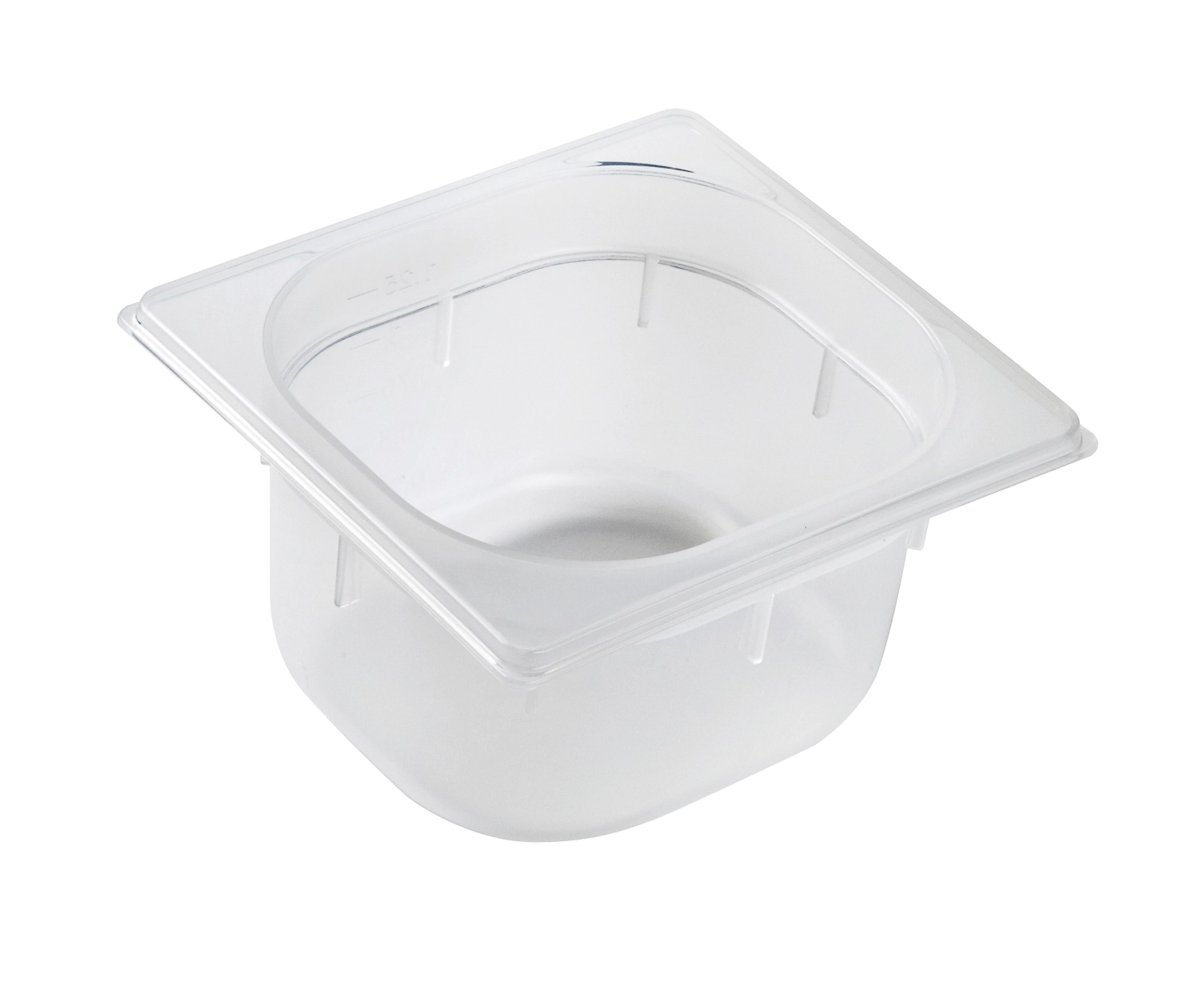 Bild von Gastronorm - GN Behälter 1/6 Polypropylen H 10 cm semitransparent