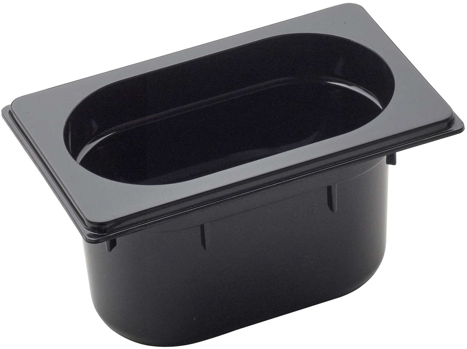 Picture of Gastronorm - GN Container 1/9 Polycarbonate H 10 cm black