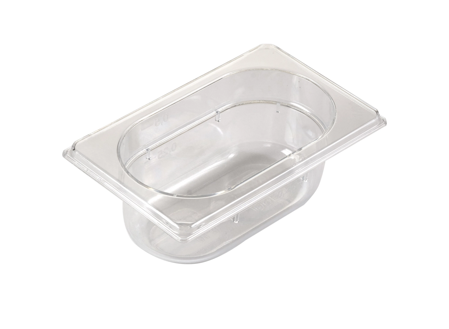 Picture of Gastronorm - GN Container 1/9 Polycarbonate H 6.5 cm transparent