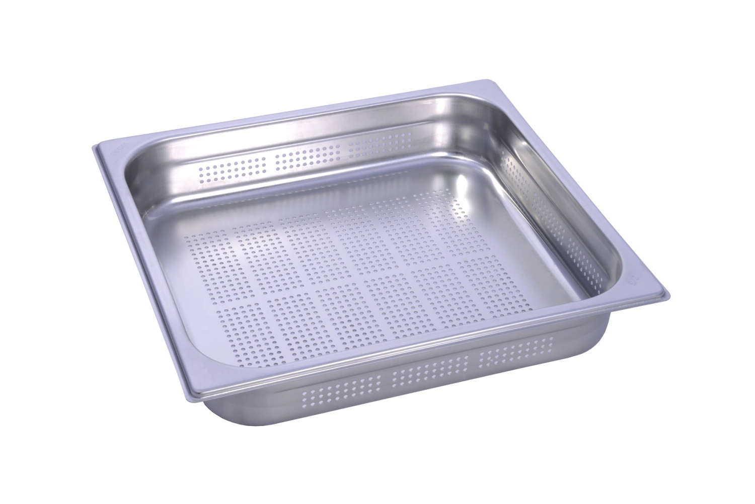 Picture of Gastronorm - GN Container 2/3 Stainless Steel H 6.5 cm perforated