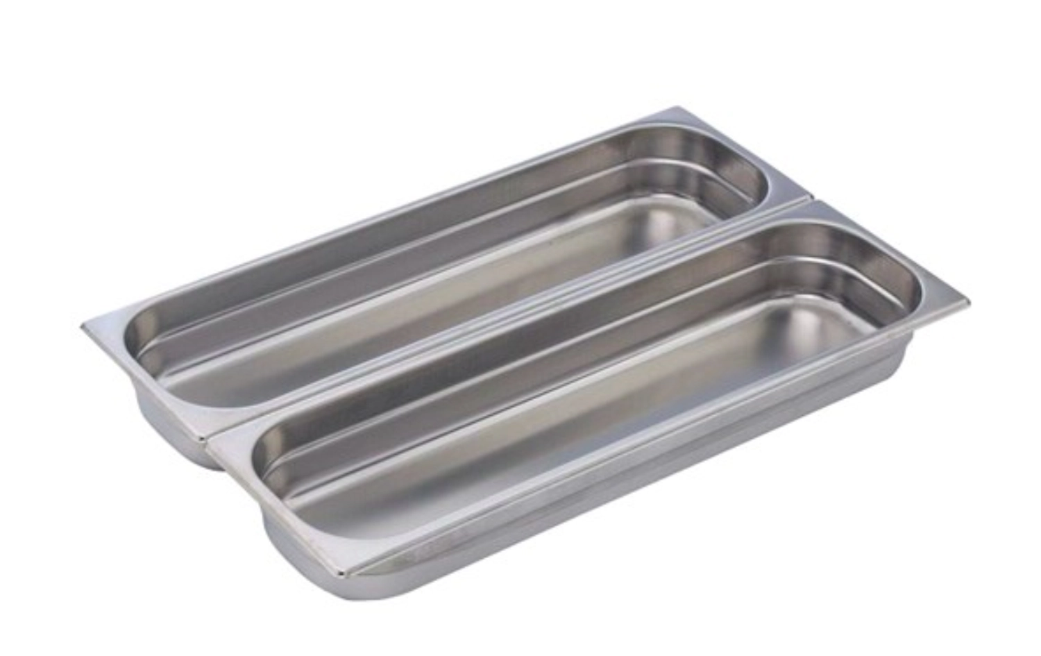 Bild von Gastronorm - GN Behälter 2/4 Edelstahl H 6.5 cm