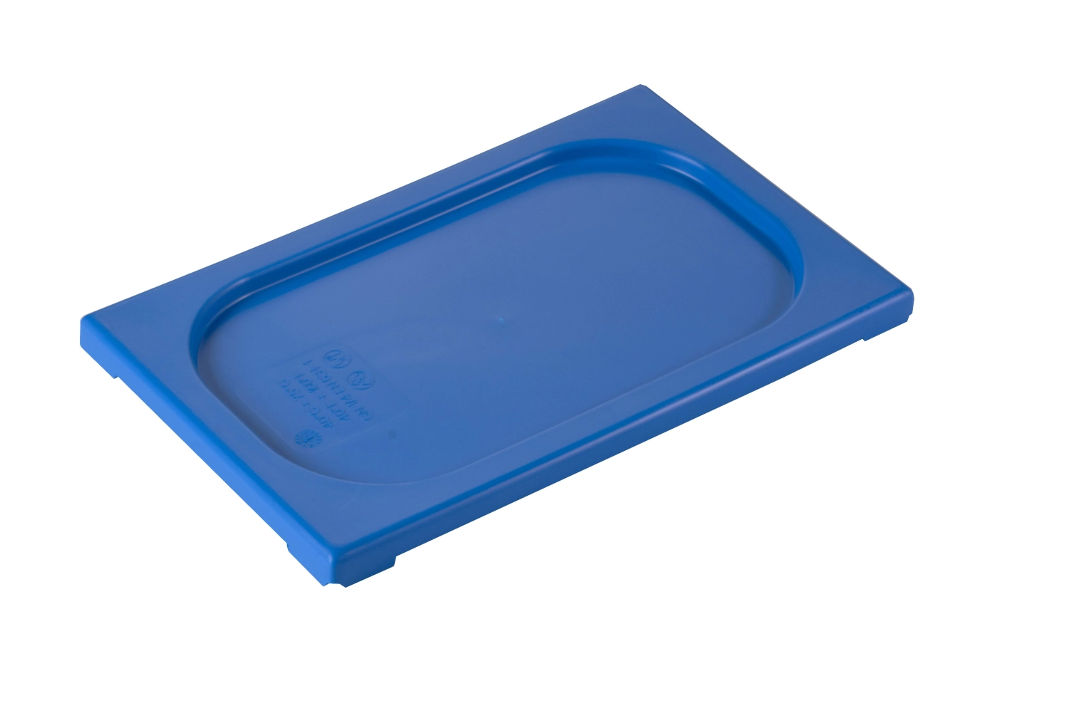 Bild von Gastronorm - GN Deckel 1/4 Polypropylen blau