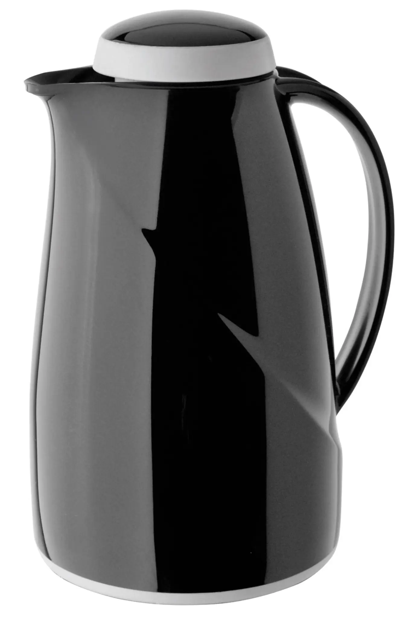 Bild von Helios - Isolierkanne Wave 1.5L Schwarz spülmaschinengeeignet