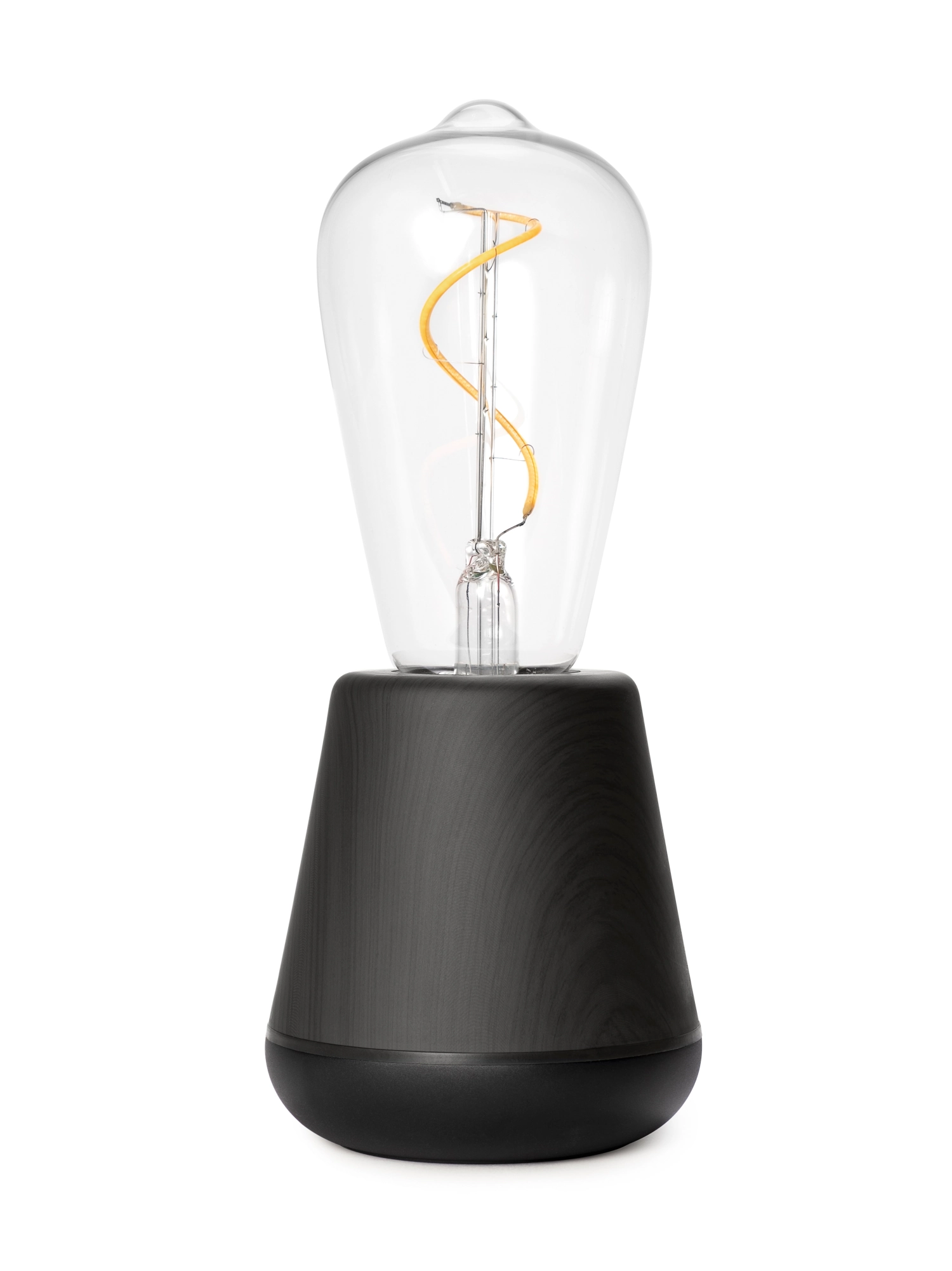 Bild von Humble Light - One Holz-Optik schwarz 19.5 x 8.5 cm