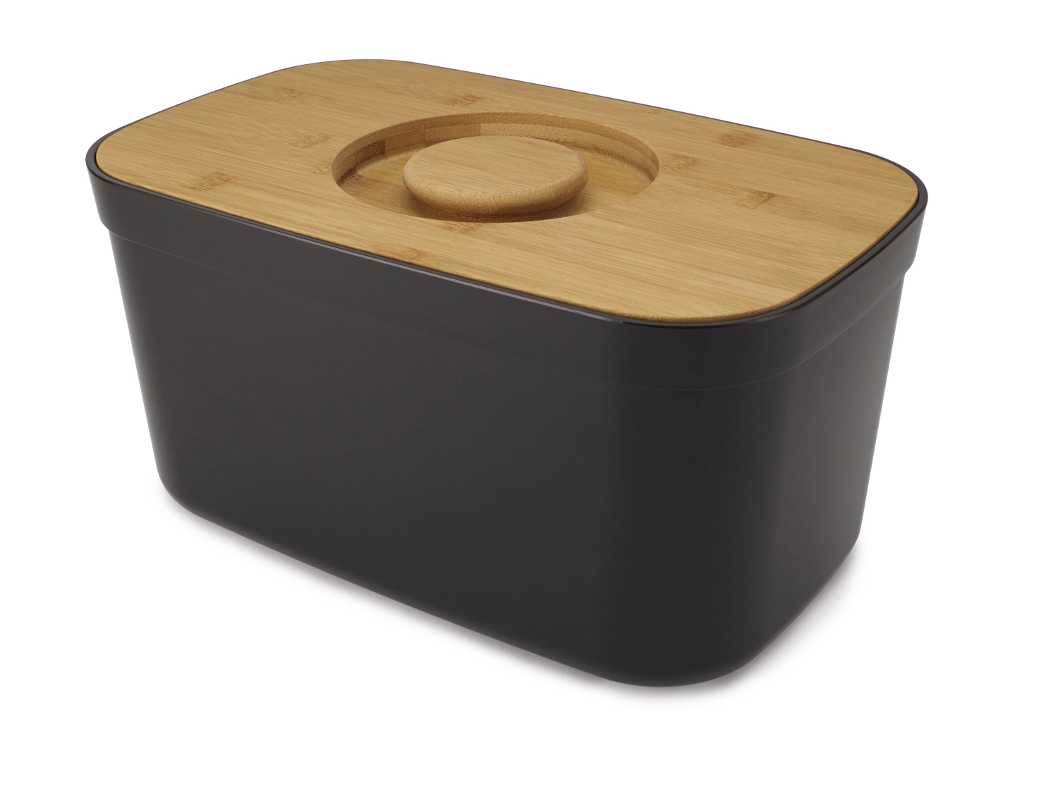 Bild von Joseph Joseph - Brotbox Polypropylen Bambus schwarz 37 x 18 x 22 cm