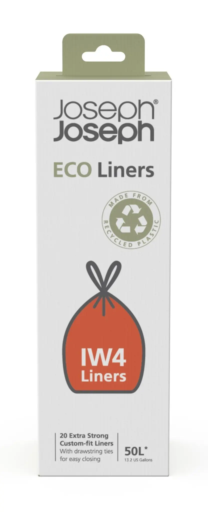 Bild von Joseph Joseph - IW4 Eco recy. Müllbeutel 50L 20 Stk. Grau
