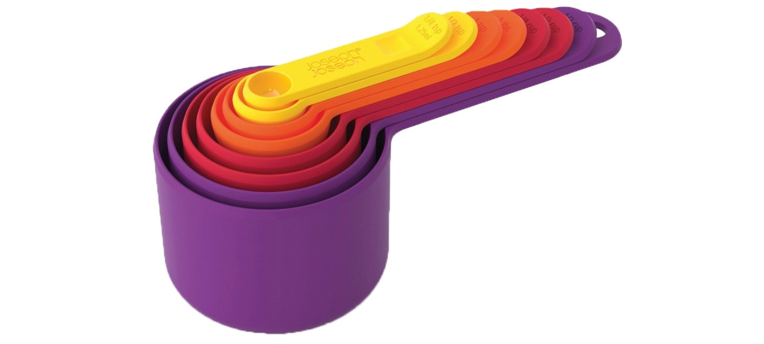 Picture of Joseph Joseph - Nest Measuring Spoon Set 8-piece multicolored assorted 17.3 x 7.7 x 8