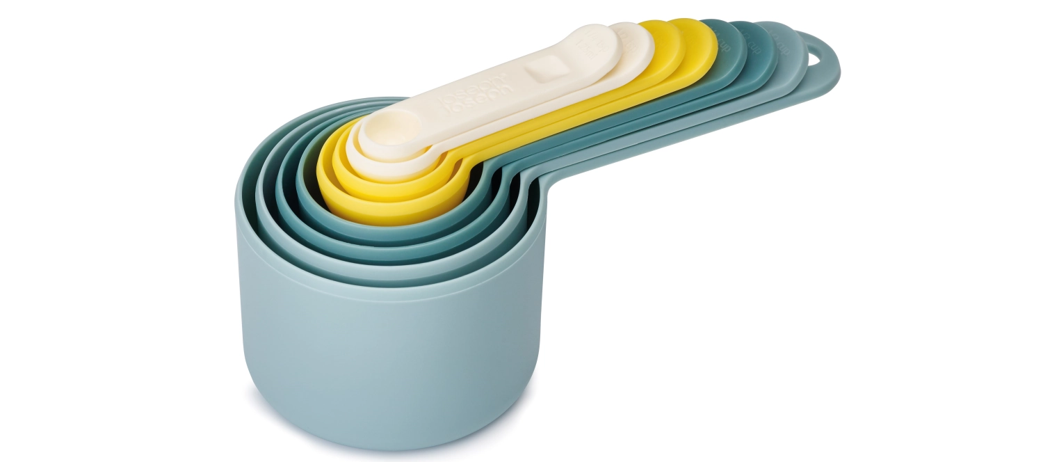 Picture of Joseph Joseph - Nest Measuring Spoon Set 8-piece opal assorted 17.3 x 7.7 x 8 cm