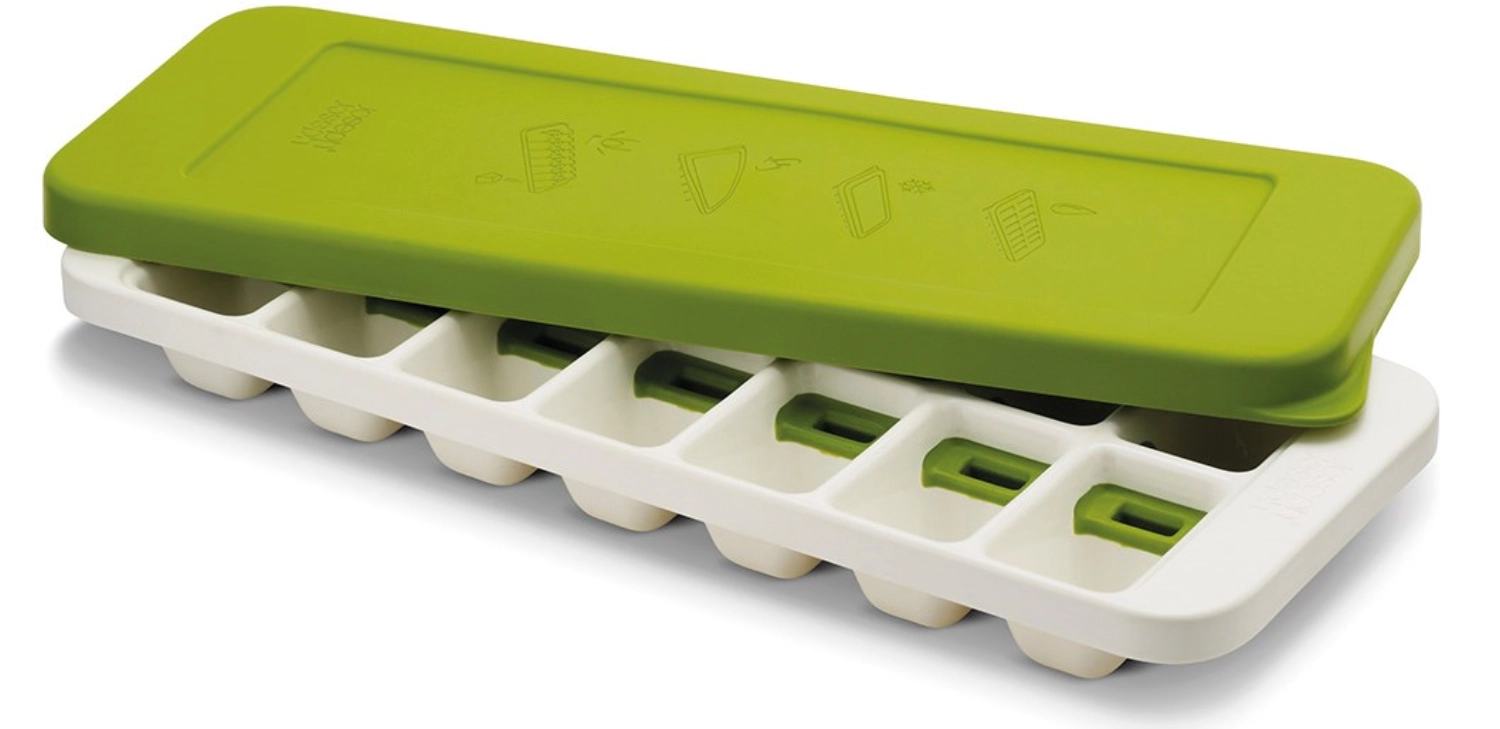 Bild von Joseph Joseph - Quicksnap Plus Eiswürfelbehälter 13 x 32.2 x 3.5 cm weiss grün