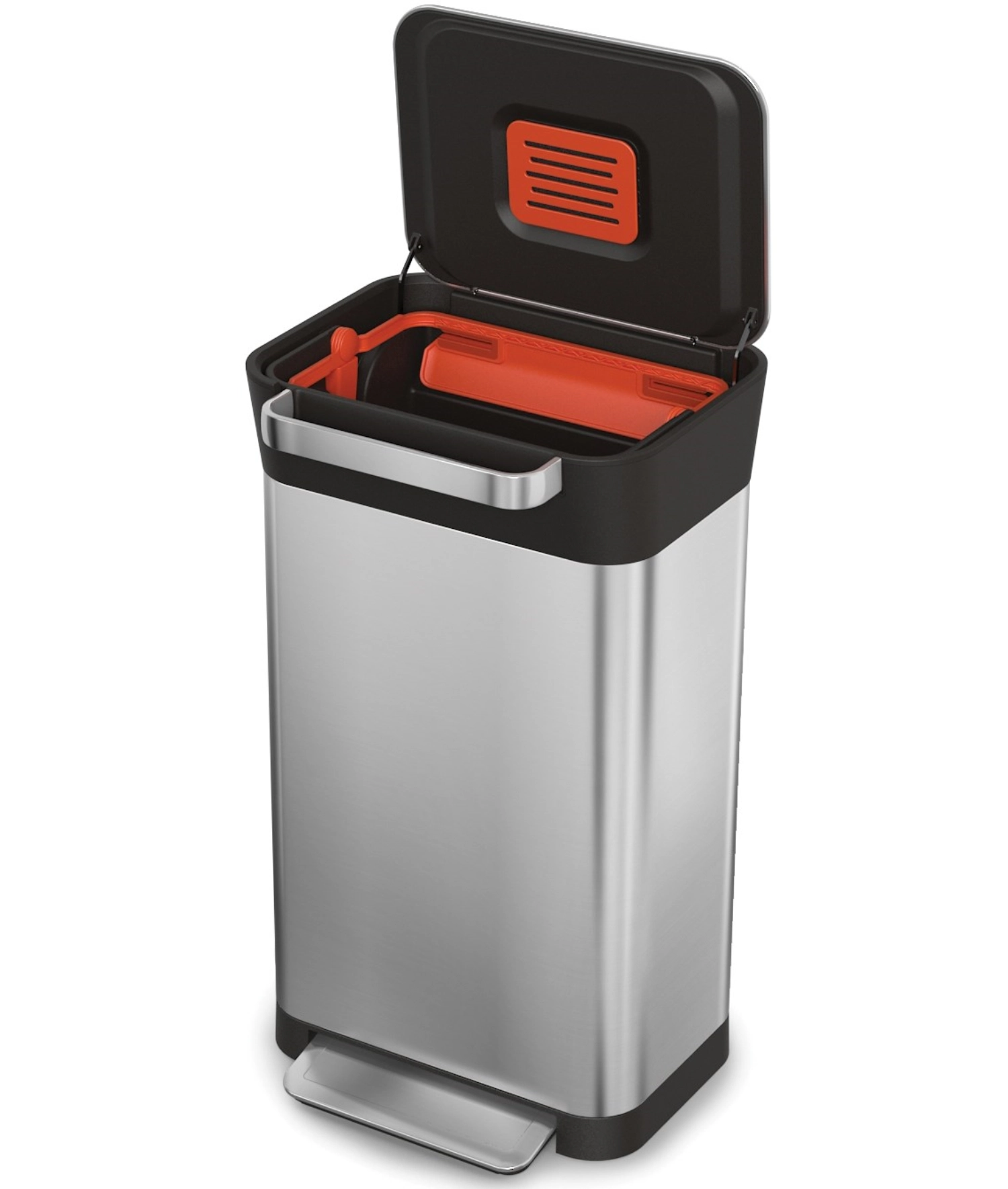 Bild von Joseph Joseph - Titan Recycling Station Edelstahl grau 39 x 33 x 68 cm