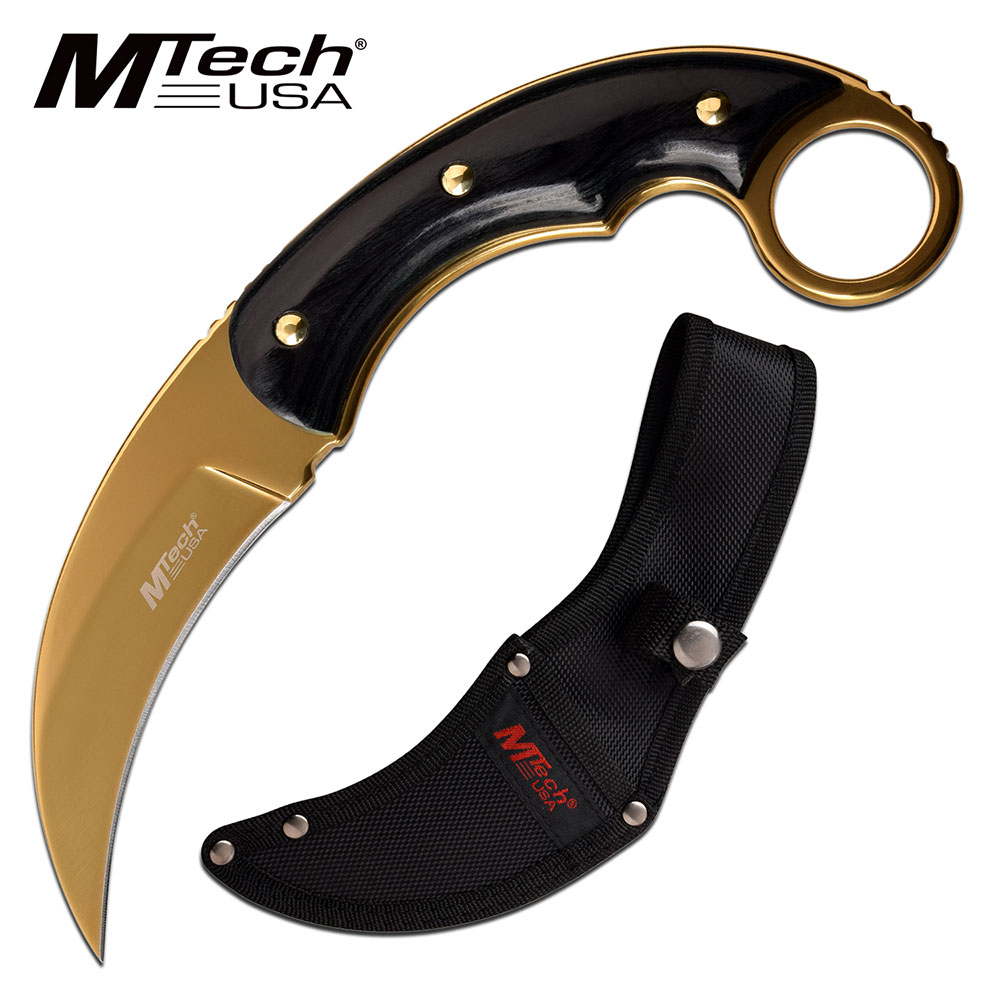 Immagine di MTech USA - Karambit dorato 20-84GD