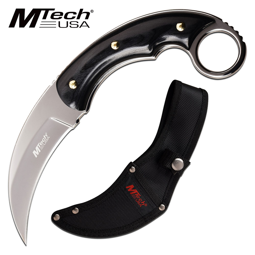 Image de MTech USA - Silver Karambit 20-84MR