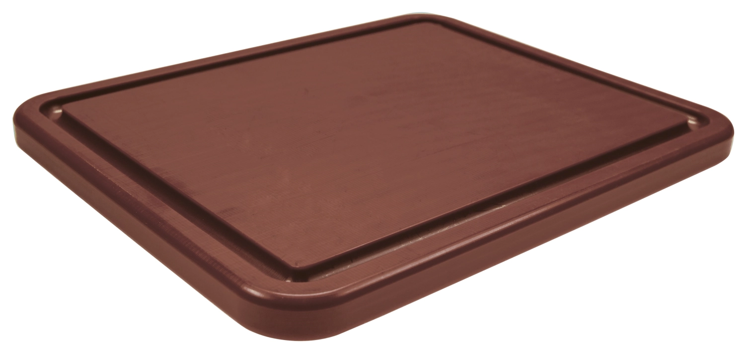 Image de Lagotto - Planche à découper GN 1/1 H 3 cm marron avec rigole à jus