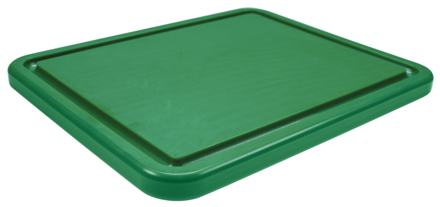 Image de Lagotto - Planche à découper GN 2/1 H 3 cm vert avec rigole à jus