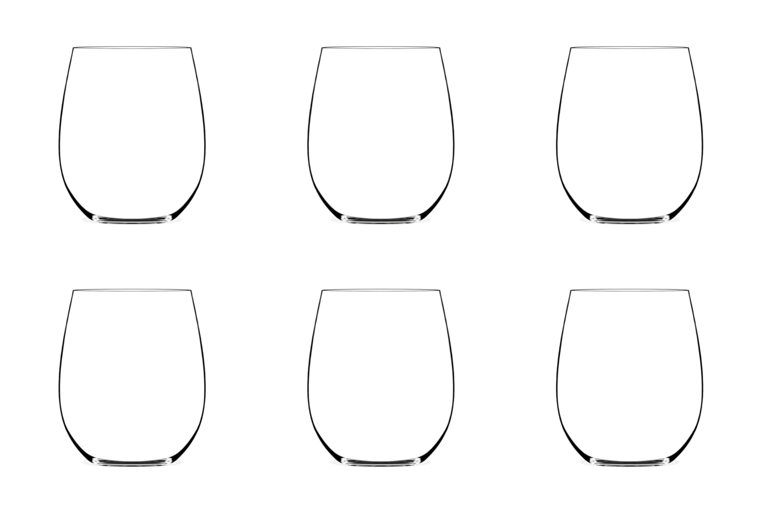 Bild von Lehmann Glass - 6er Set A. Lallement N7 Wasserglas 36 cl
