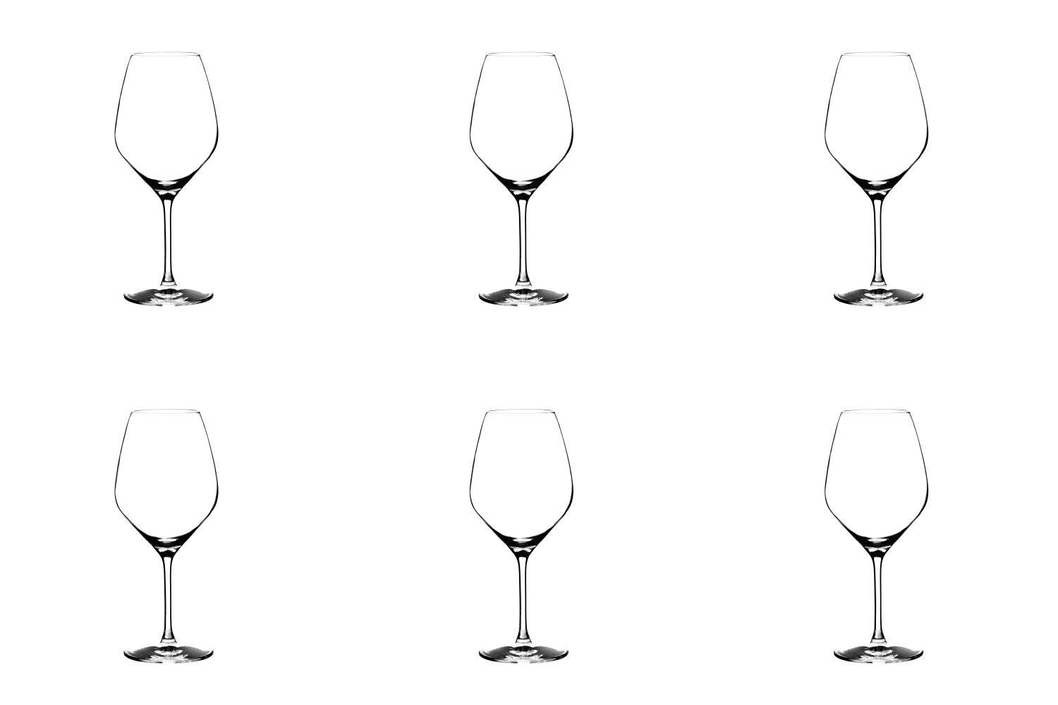 Bild von Lehmann Glass - 6er Set Excellence Rotweinglas 39 cl