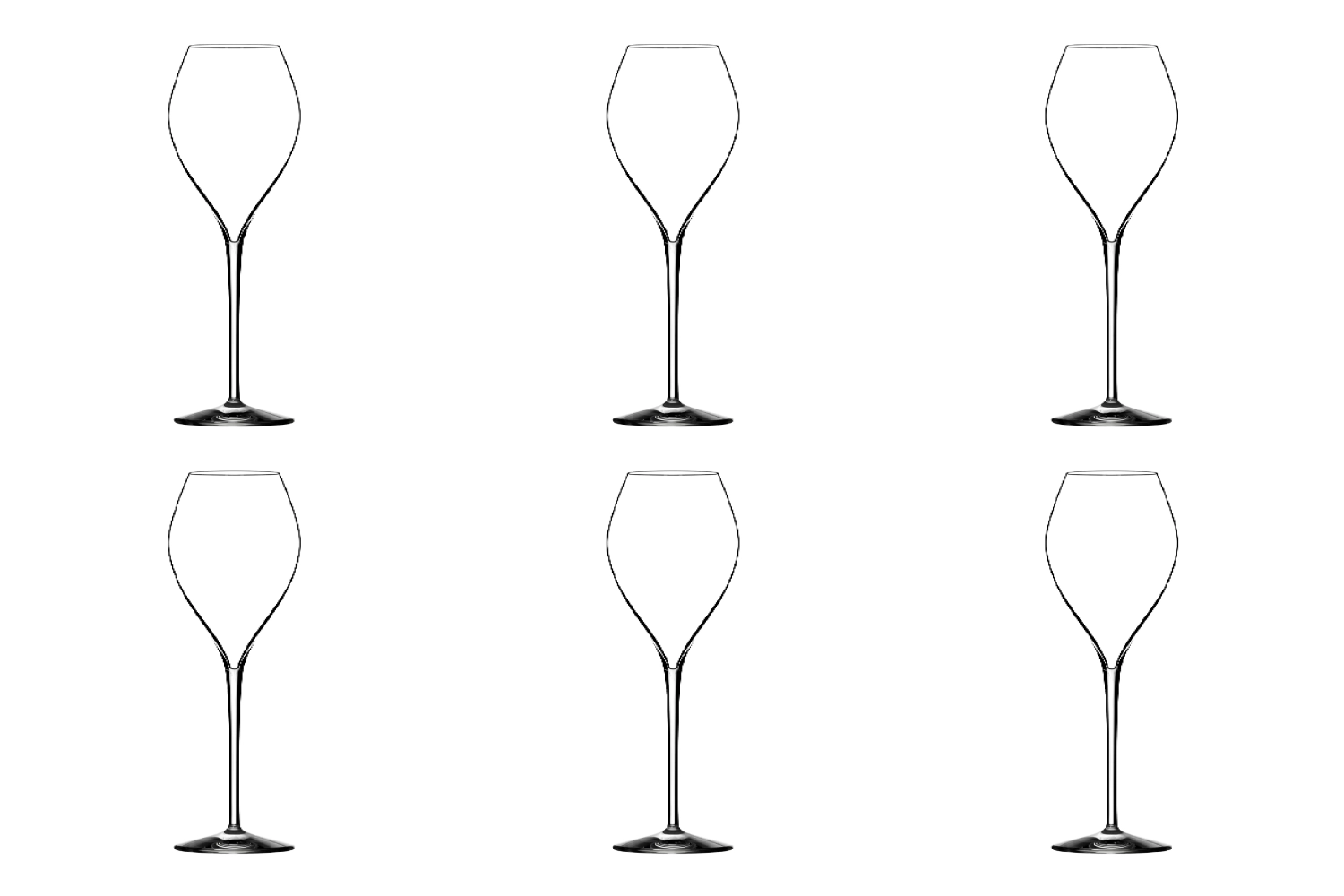 Bild von Lehmann Glass - 6er Set Jamesse Premium Champagnerglas 23 cl