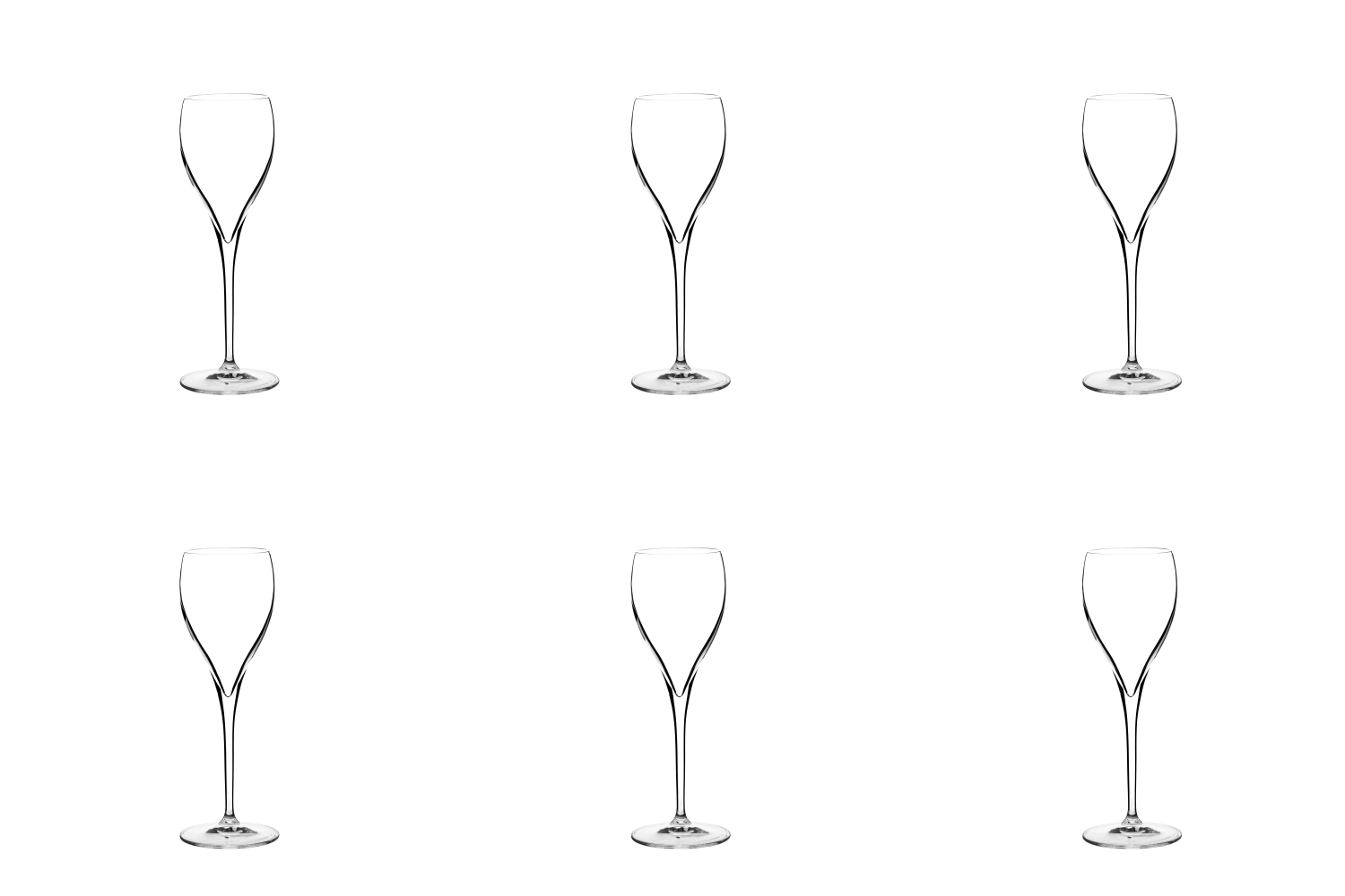 Bild von Lehmann Glass - 6er Set Opale Champagnerglas 14 cl