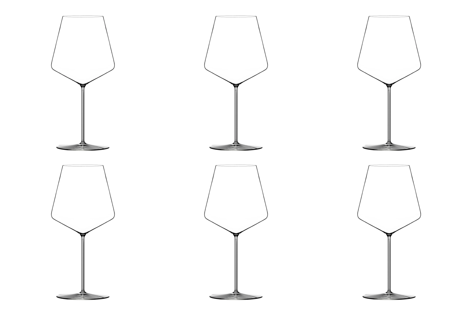 Bild von Lehmann Glass - 6er Set Sommier Ariane Rotweinglas 88 cl mundgeblasen
