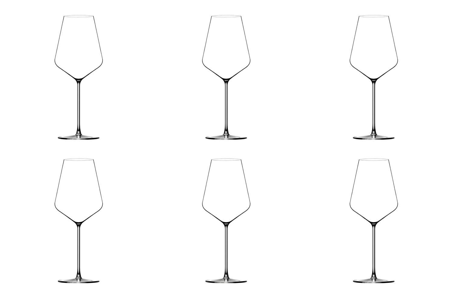 Bild von Lehmann Glass - 6er Set Sommier Psyche Universalglas 56 cl