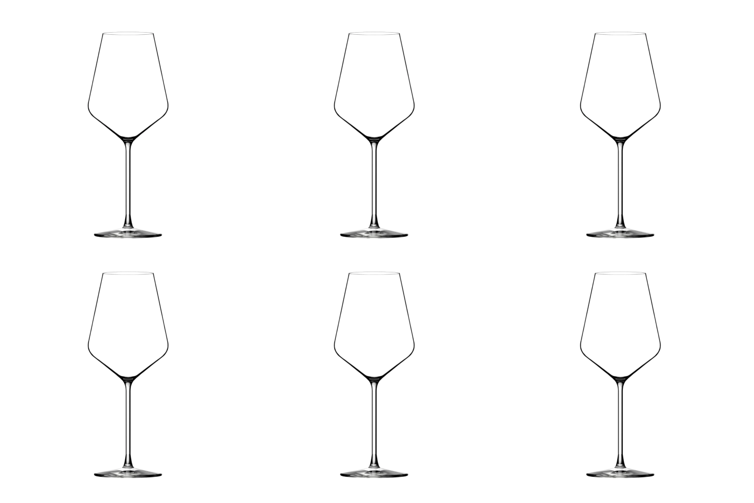 Bild von Lehmann Glass - 6er Set Sommier Venus Rosé- und Weissweinglas 47 cl