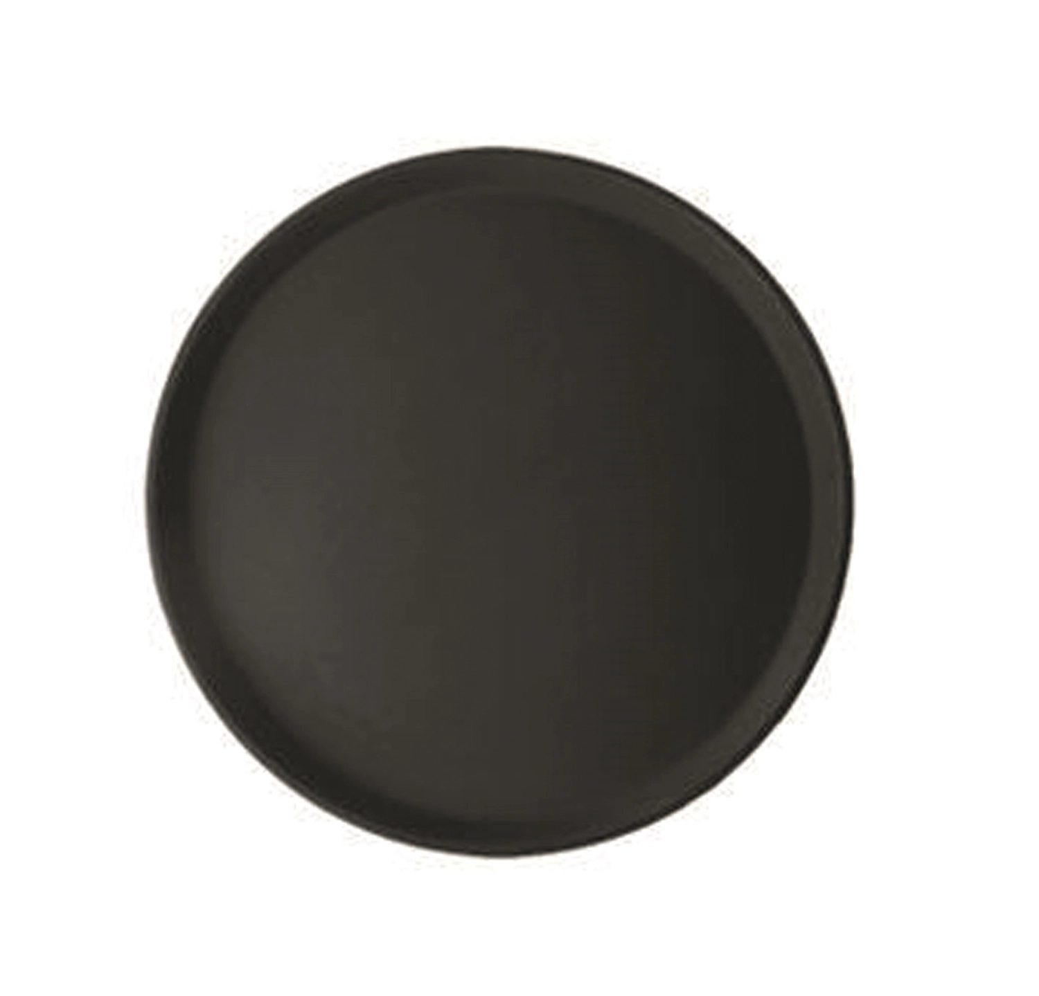 Bild von Linum - Serviertablett rund Antirutsch schwarz D 45 cm