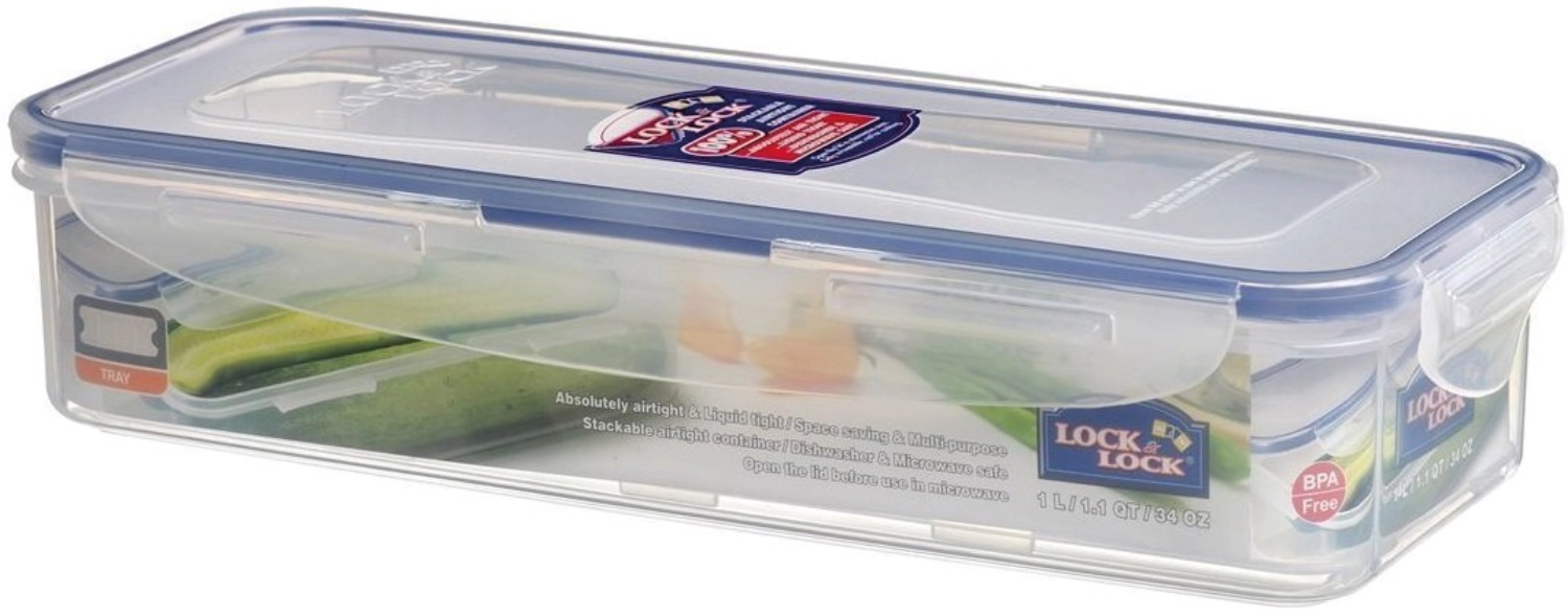 Picture of Lock&Lock - Storage Container 1 L with Draining Insert 27.8 x 11.5 x 6 cm