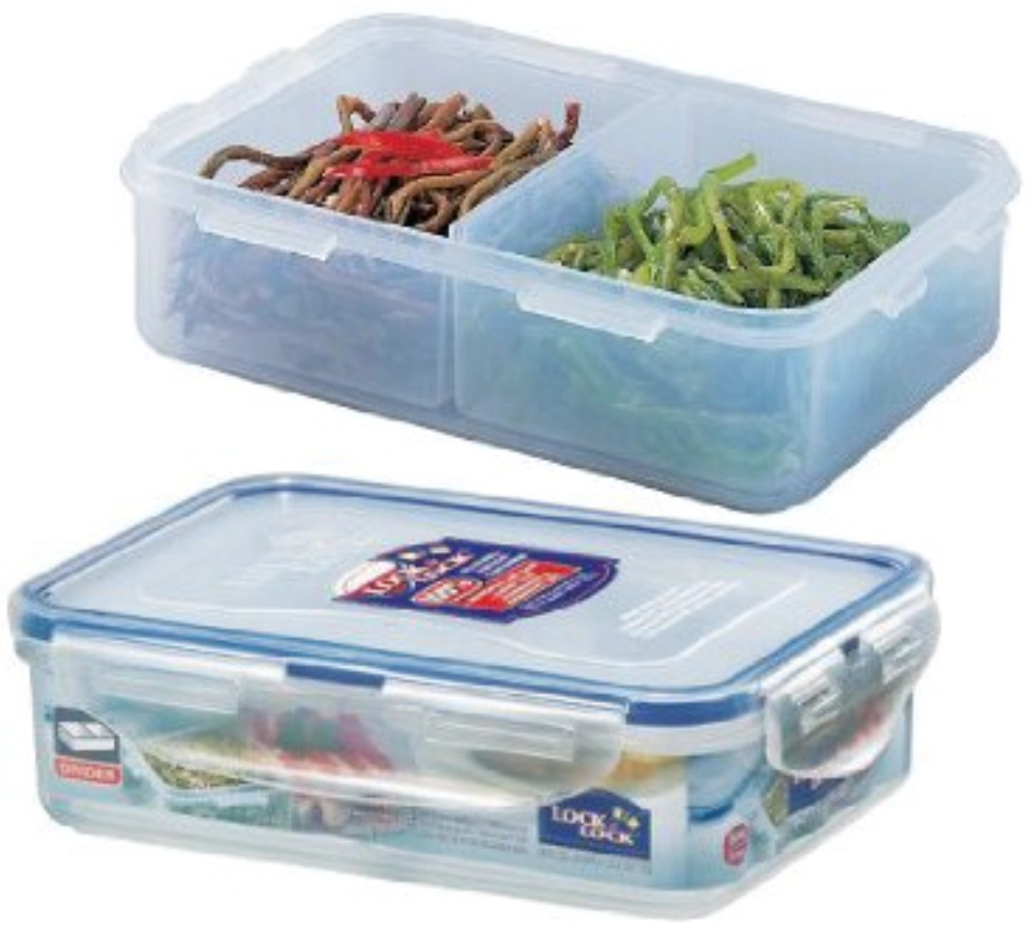 Picture of Lock&Lock - Storage Container with Inserts 0.55 L 18.1×12.8×5.2 cm