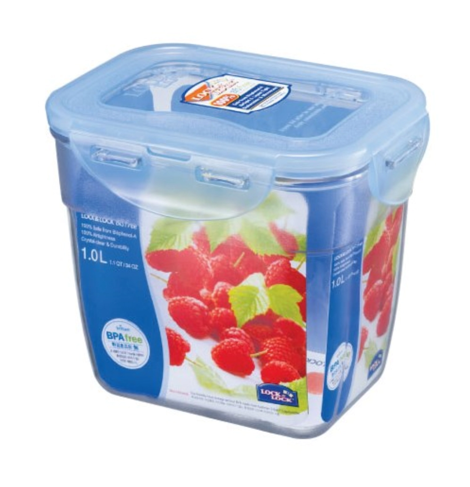Image de Lock&Lock - Boîte de conservation professionnelle empilable 1 lt 14.5 x 11 x 12.8 cm