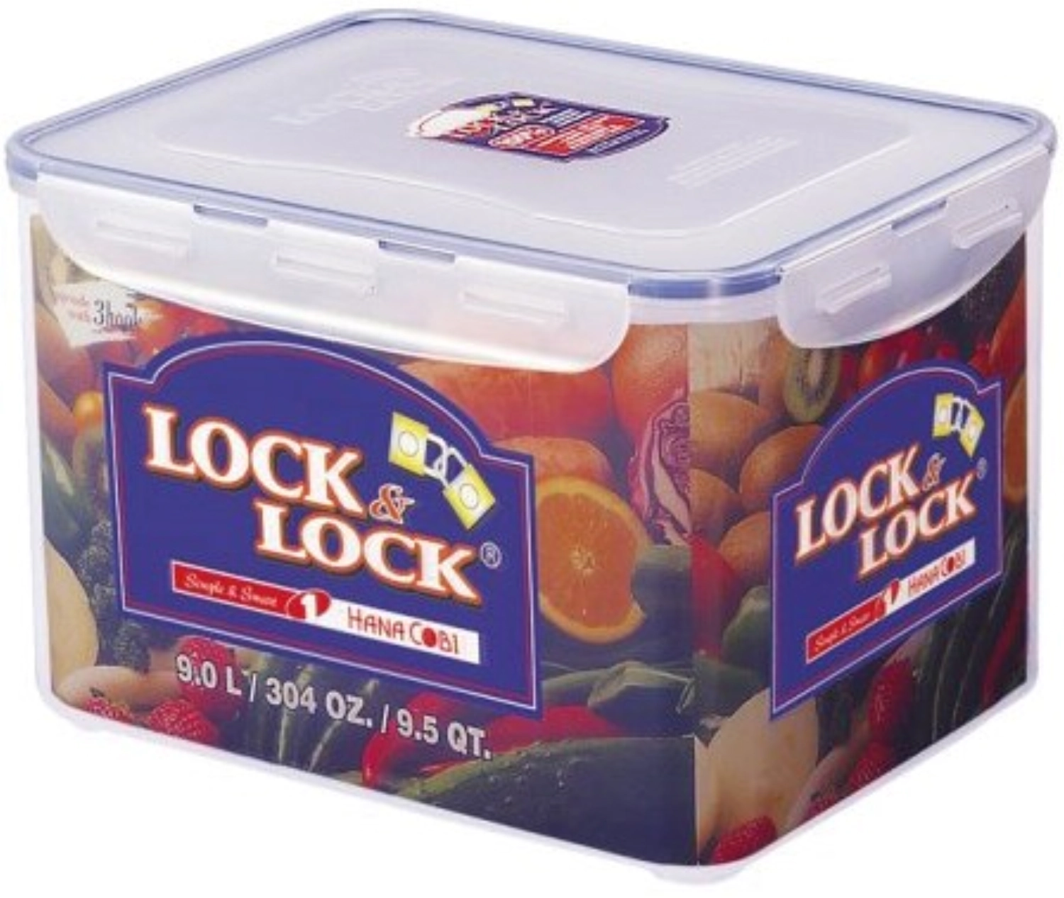 Immagine di Lock&Lock - Contenitore rettangolare 9 lt con inserto sgocciolatore 29.5 x 23 x 18.5 cm