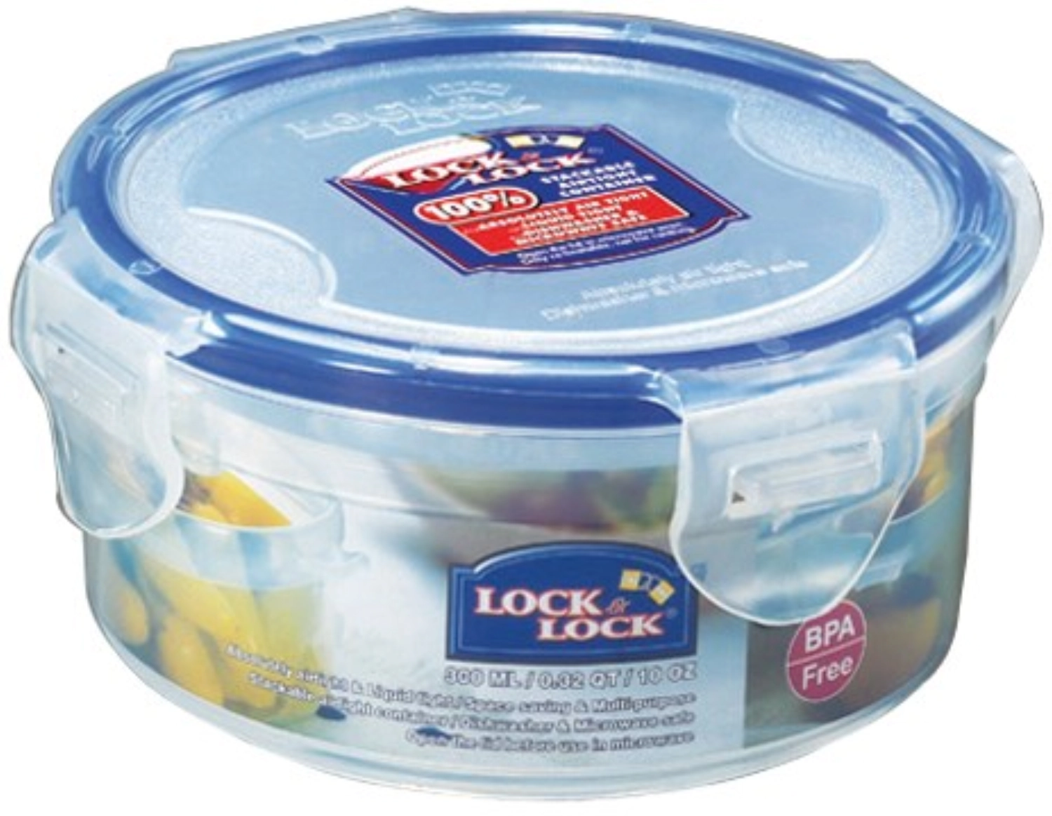 Picture of Lock&Lock - Storage Container Round 0.3 L D 11.4 cm H 5.5 cm