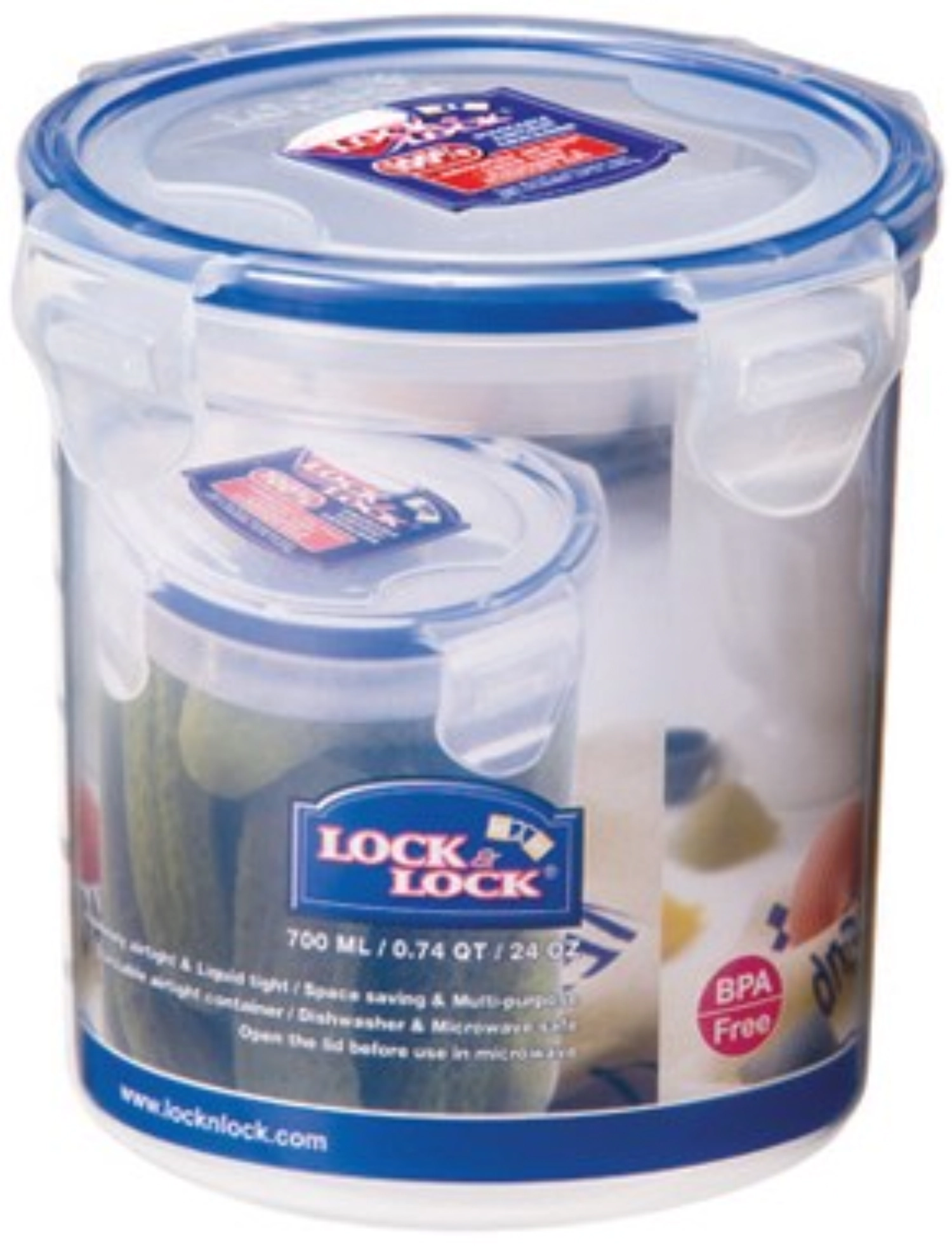 Picture of Lock&Lock - Storage Container Round 0.7 L D 11.4 cm H 11.7 cm
