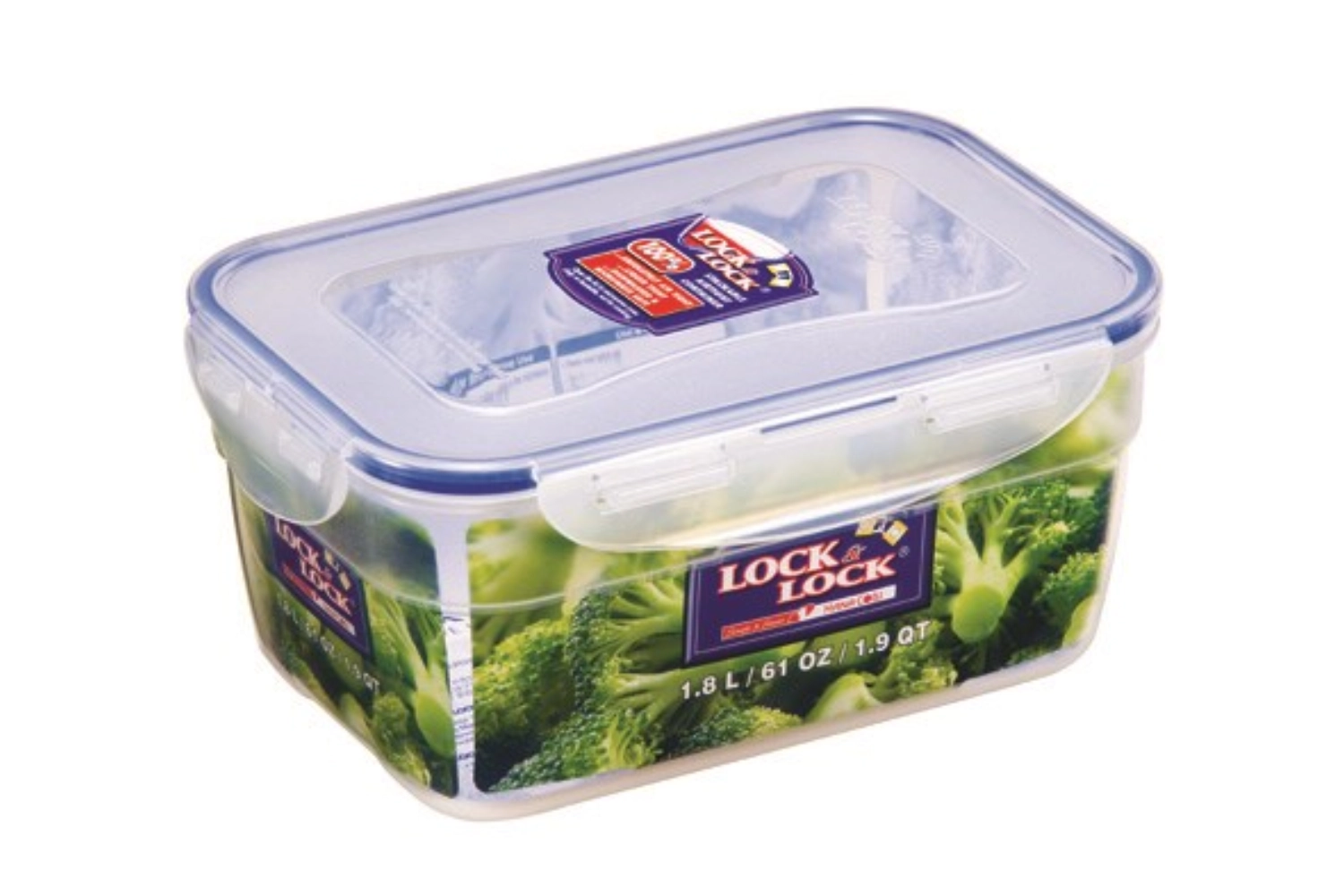 Picture of Lock&Lock - Stackable Storage Container 1.8 L 21 x 14.6 x 9.4 cm