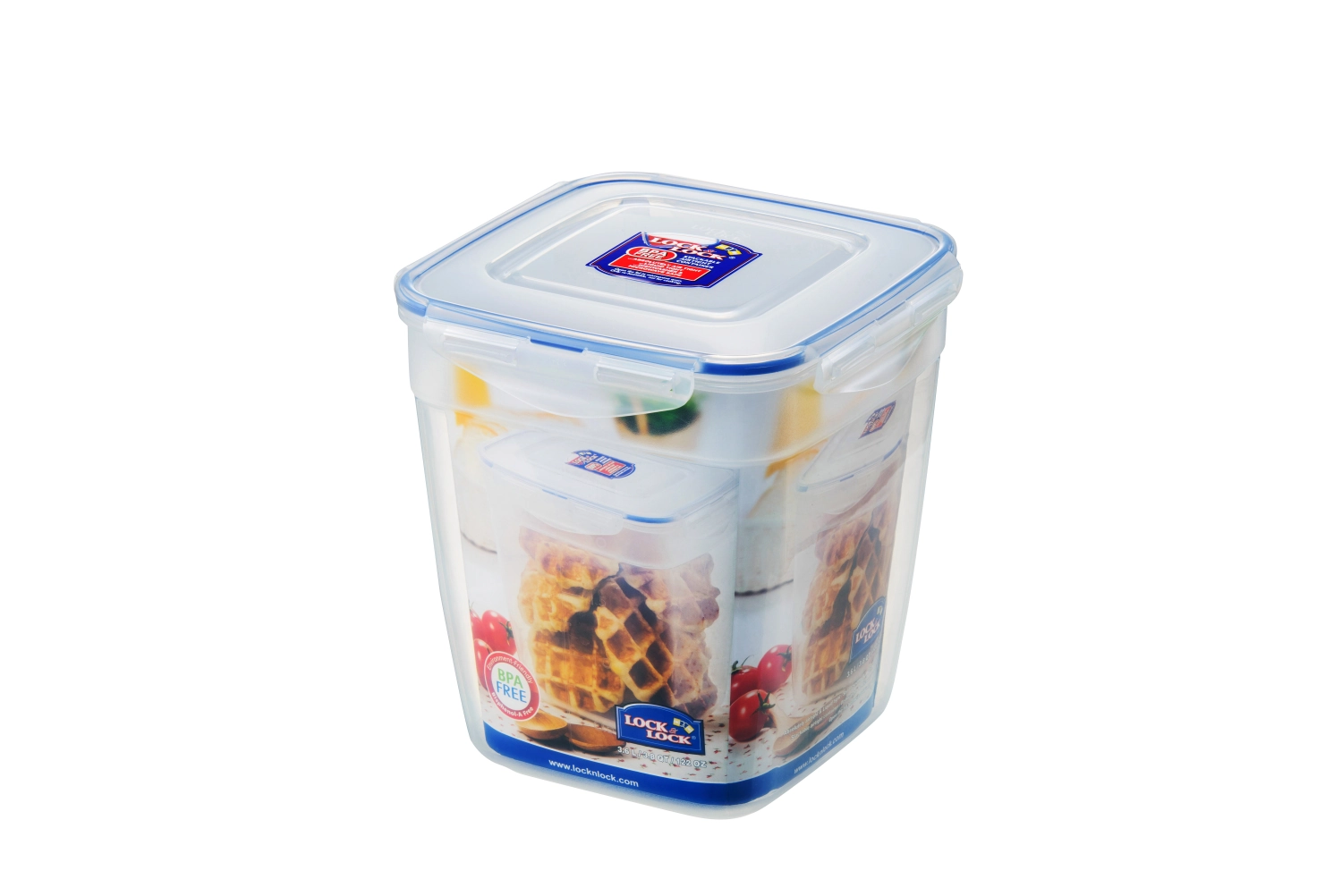 Picture of Lock&Lock - Stackable Storage Container 3.6 L 18 x 18 x 24 cm
