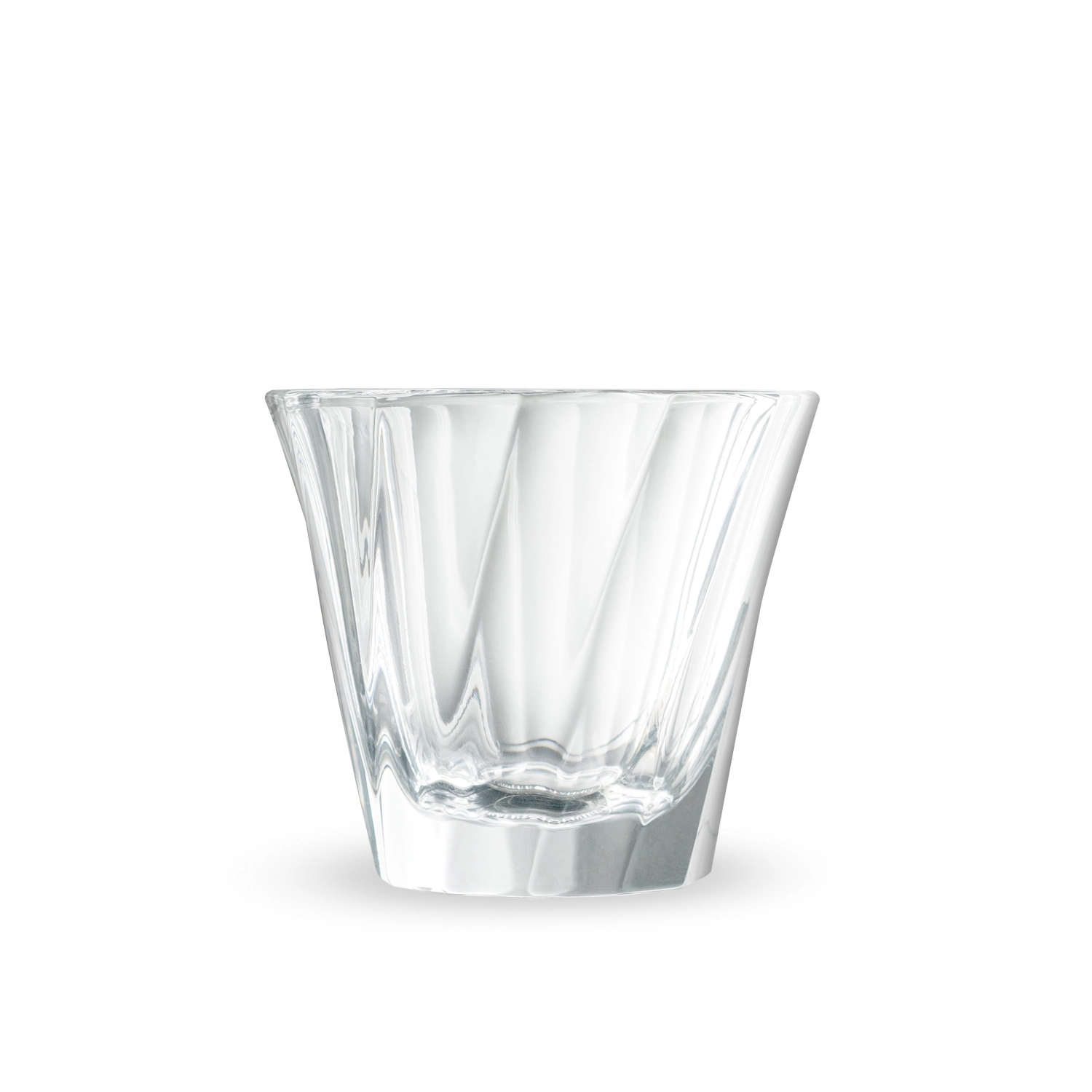 Bild von Loveramics - Twisted Cortado Glas 120 ml klar