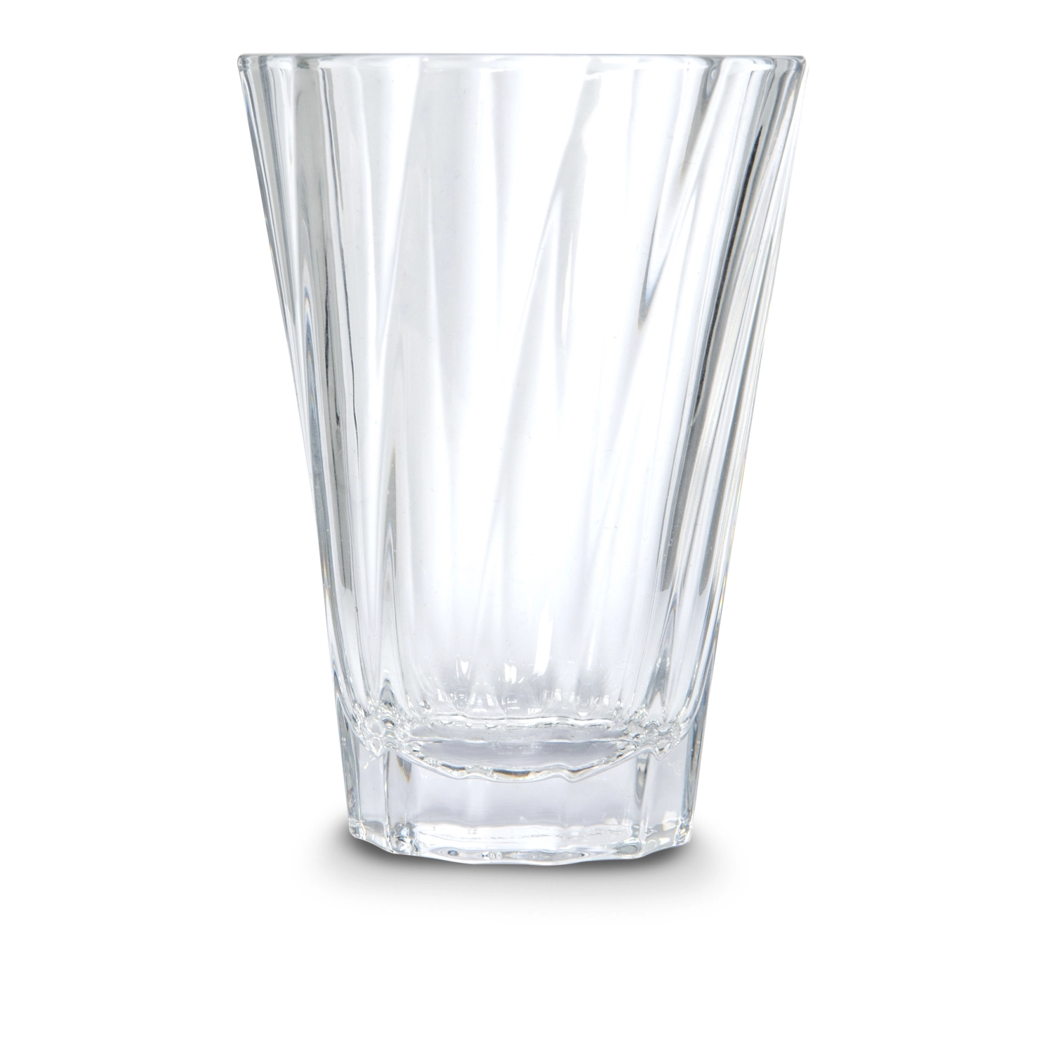 Bild von Loveramics - Twisted Latte Glas 360 ml klar