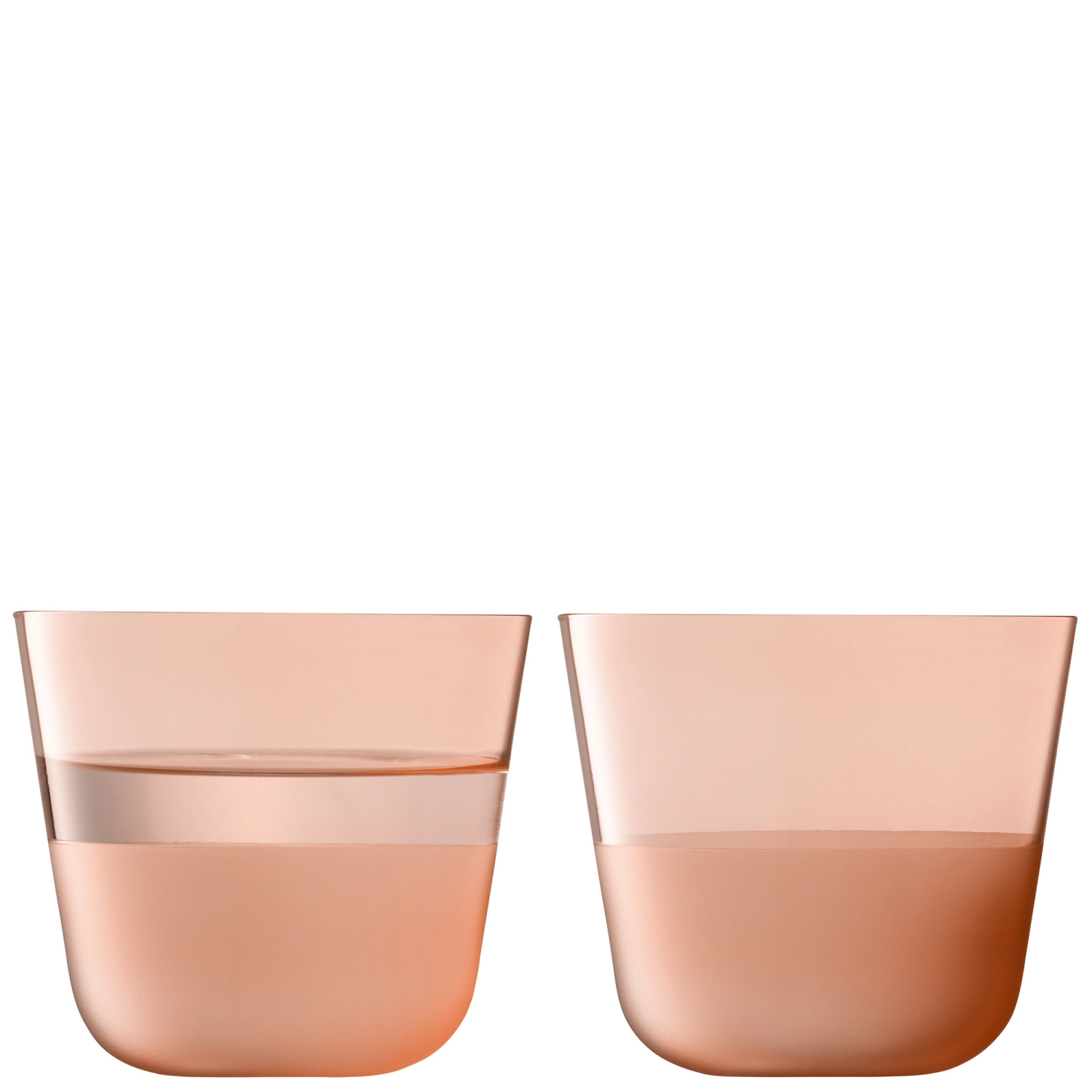 Image de LSA - 2er Set Arc Contrast gobelets 260 ml corail