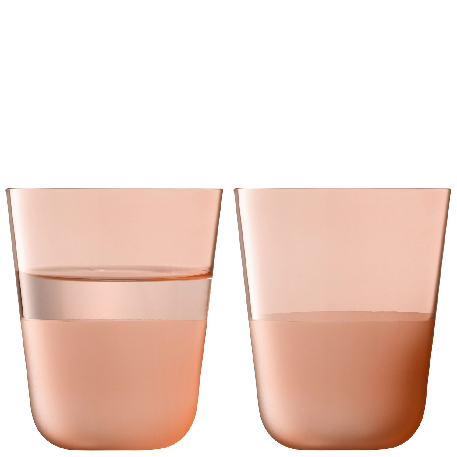 Image de LSA - 2er Set Arc Contrast gobelets 380 ml corail