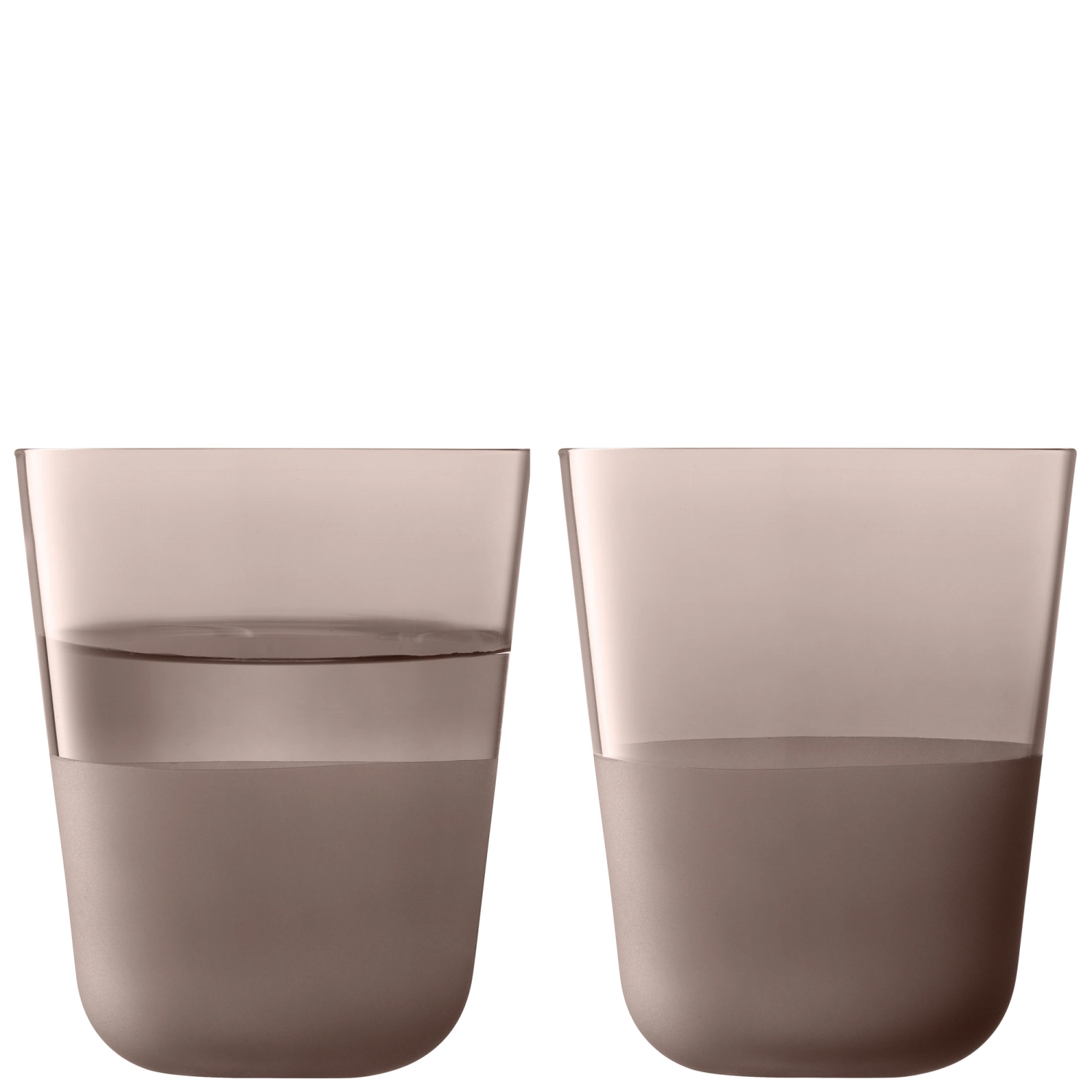 Image de LSA - 2er Set Arc Contrast gobelets 380 ml earth